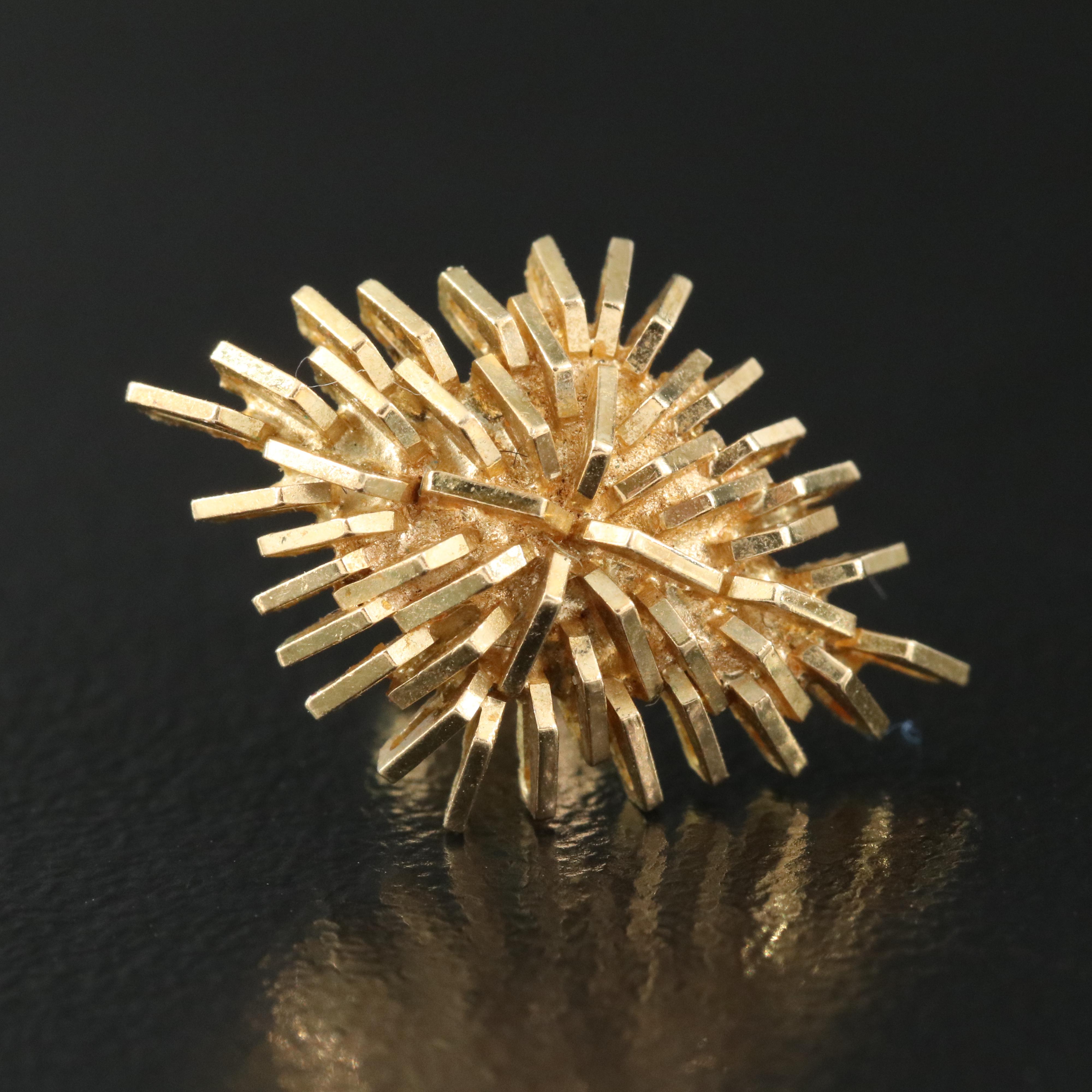 18K Navette Earrings