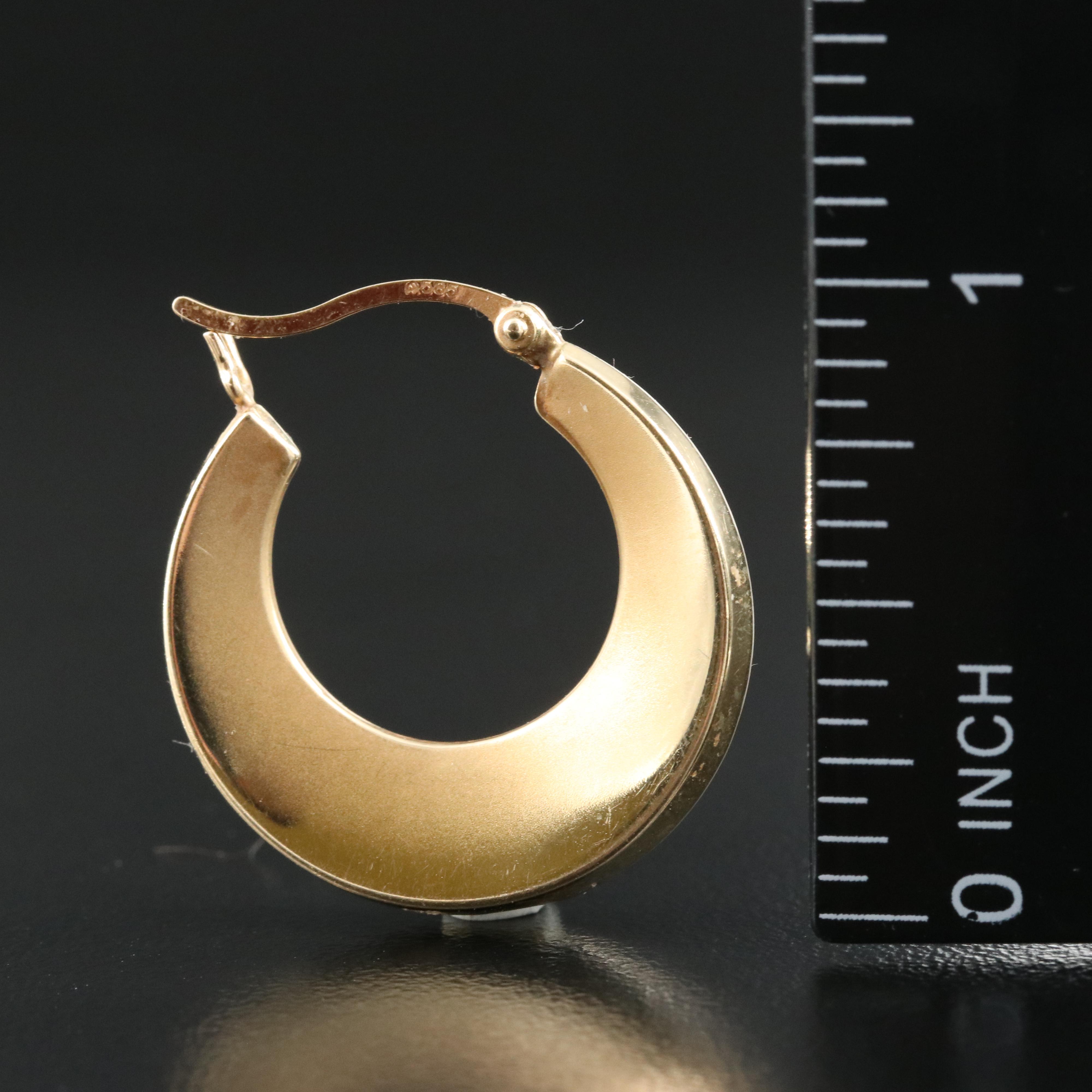 14K Hoop Earrings