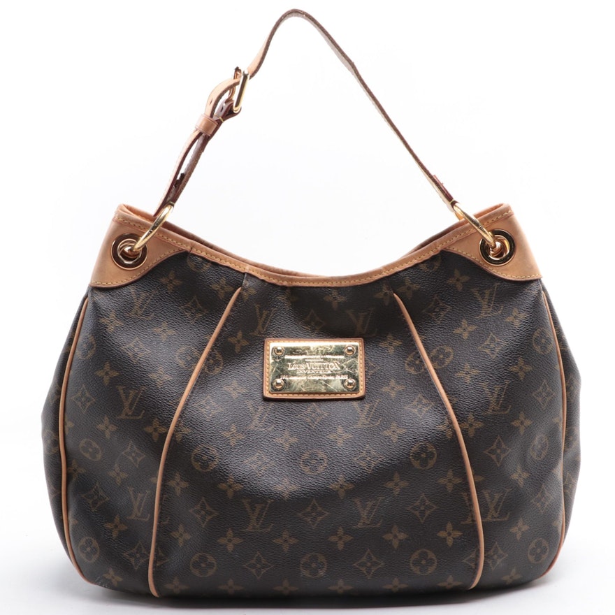 Louis Vuitton Galliera GM Bag in Monogram Canvas and Leather