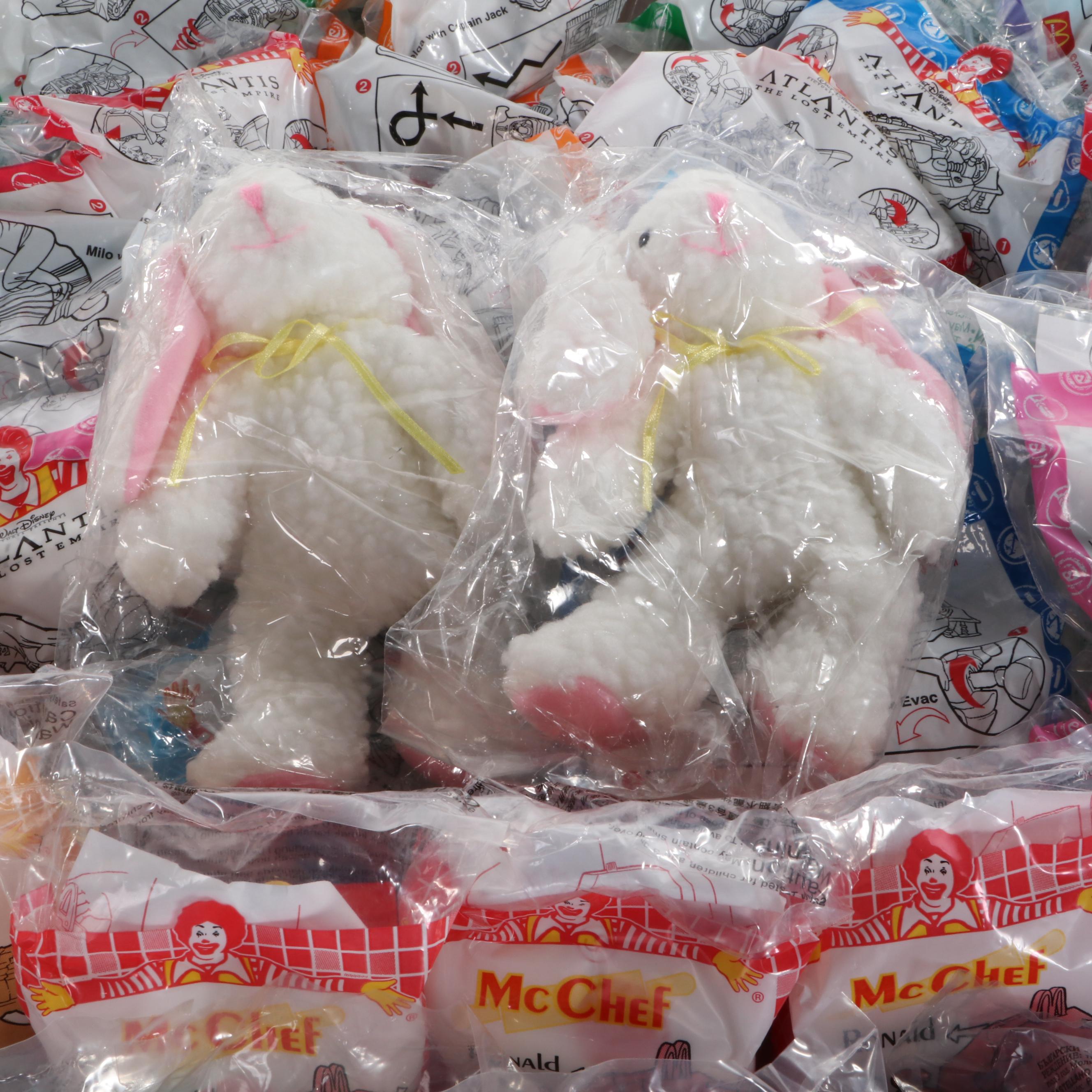 McDonald's McChef, Disney's Atlantis, McWave Party, Mighty Dinos and More Toys