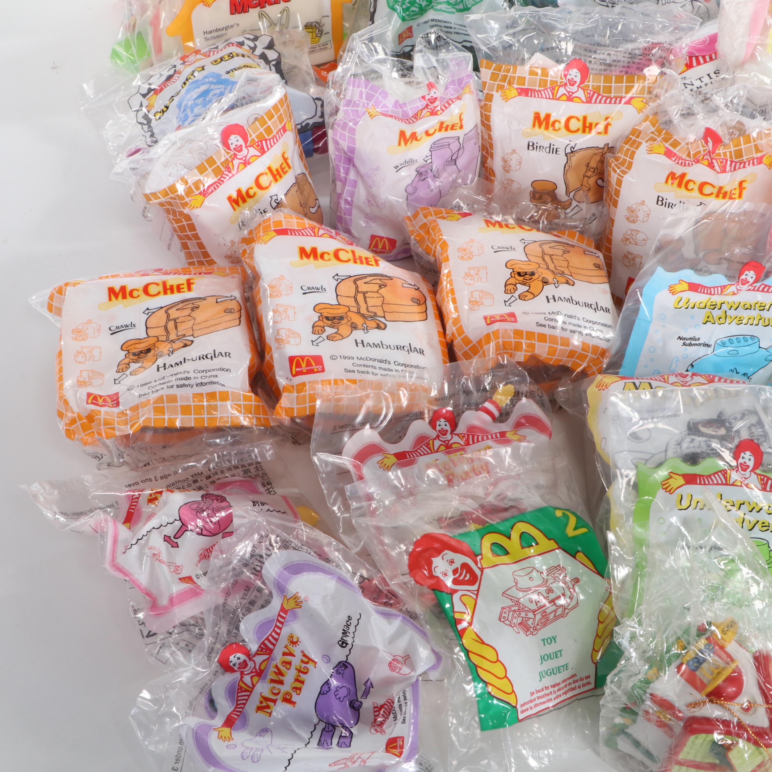 McDonald's McChef, Disney's Atlantis, McWave Party, Mighty Dinos and More Toys