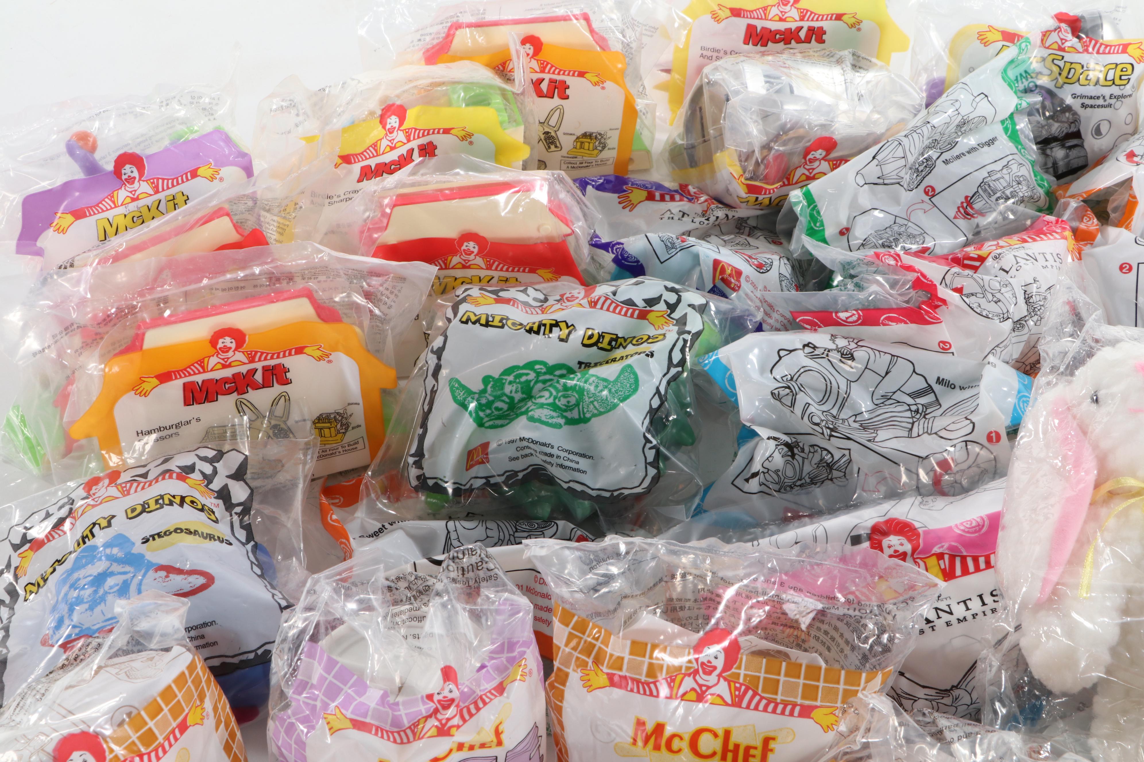 McDonald's McChef, Disney's Atlantis, McWave Party, Mighty Dinos and More Toys