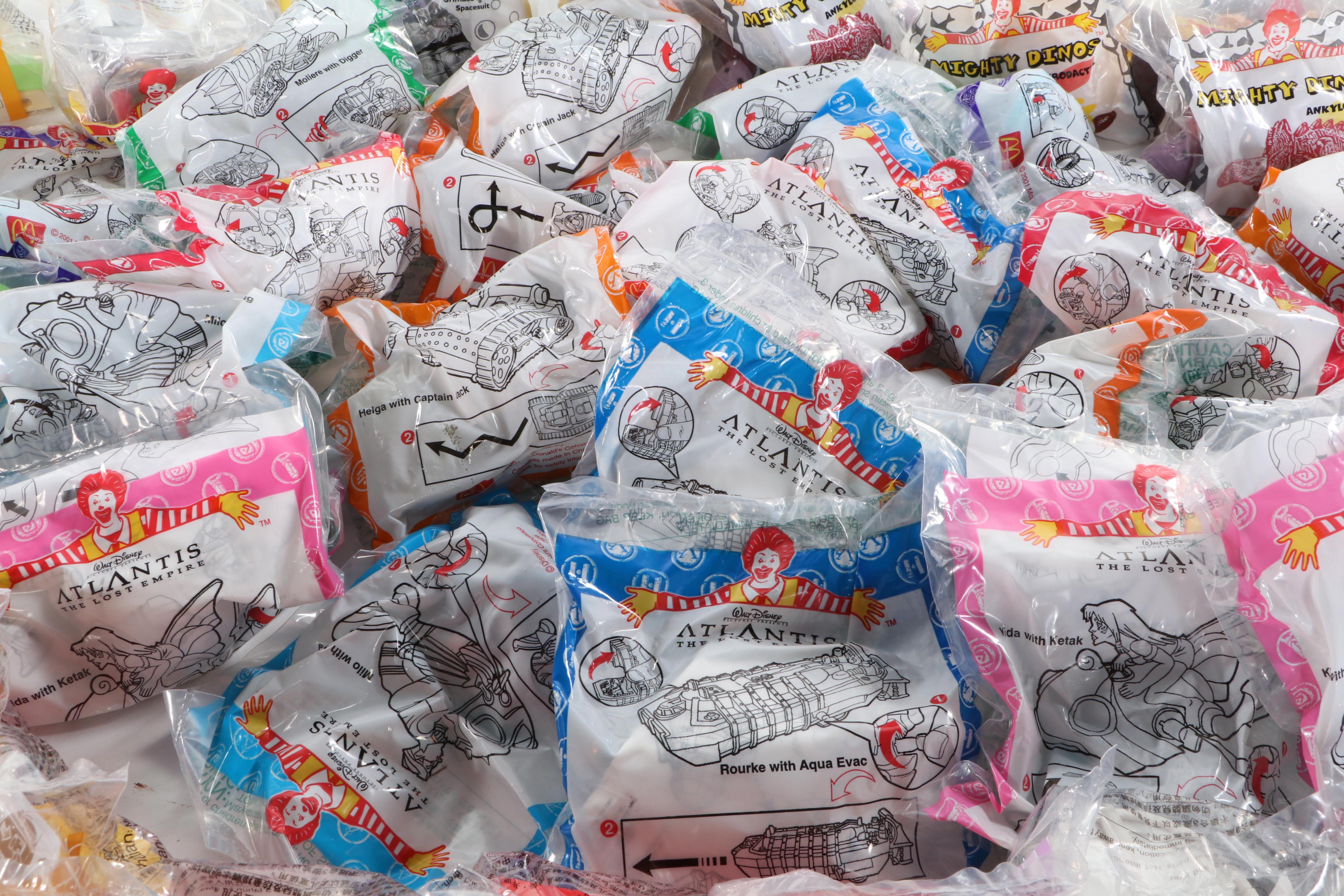 McDonald's McChef, Disney's Atlantis, McWave Party, Mighty Dinos and More Toys