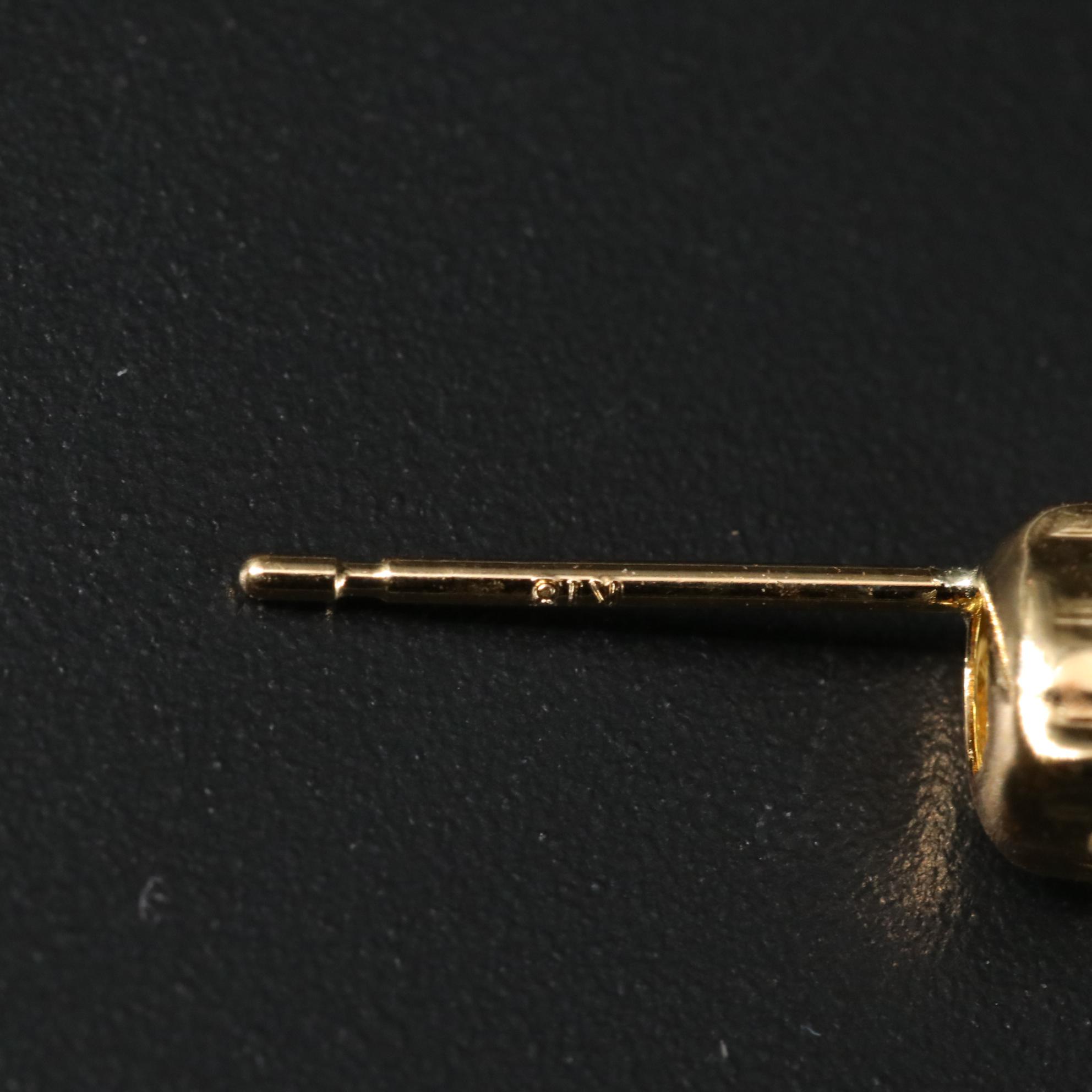 18K 0.80 CTW Chrysoberyl Earrings