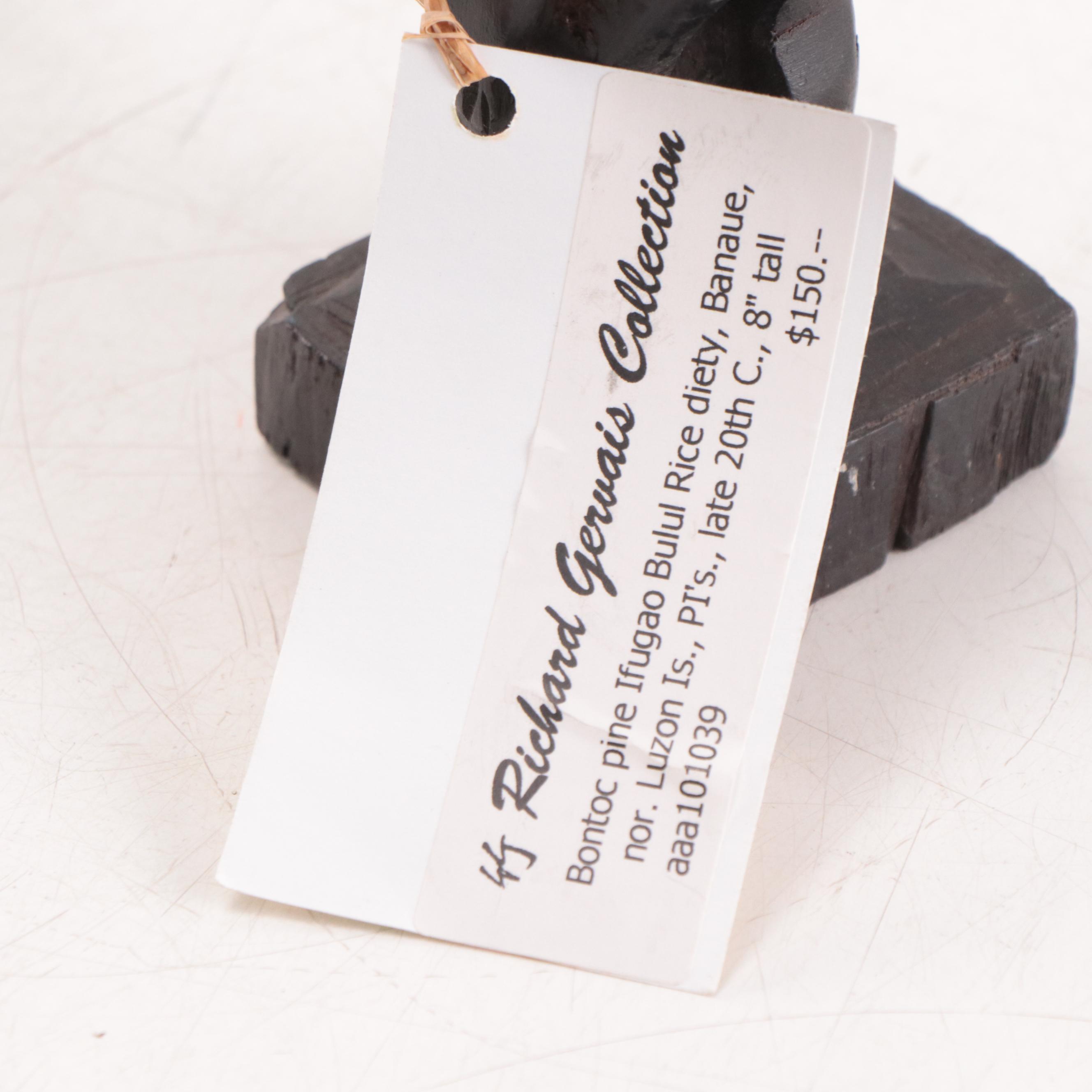 Indian and Filipino Hand-Carved Wood Figures