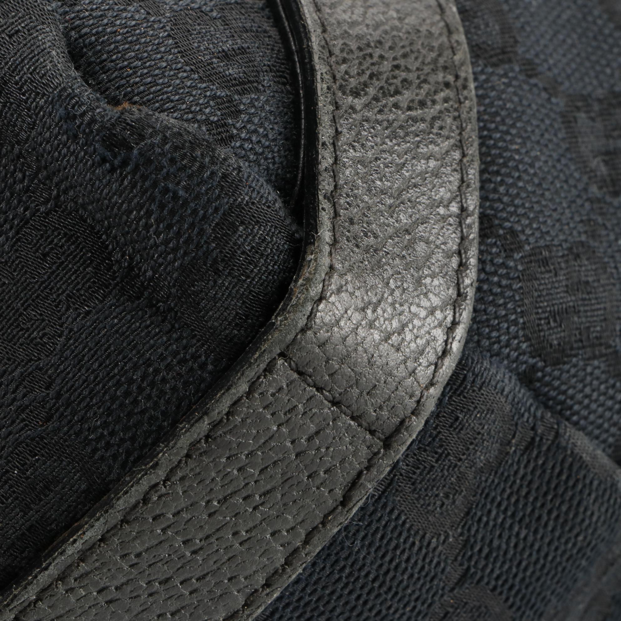 Gucci GG Canvas and Leather Shoulder Bag