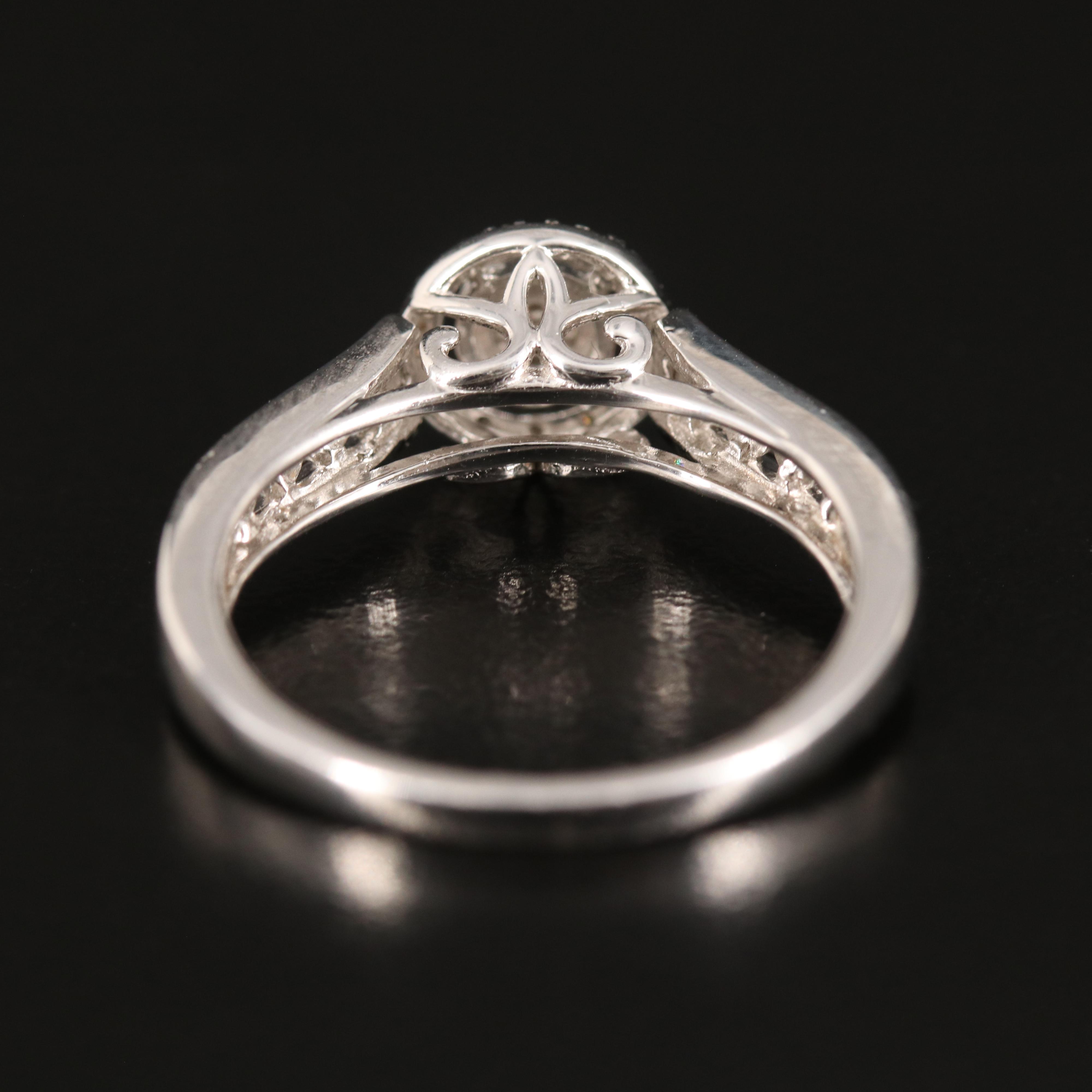 Diamond Ring in Sterling