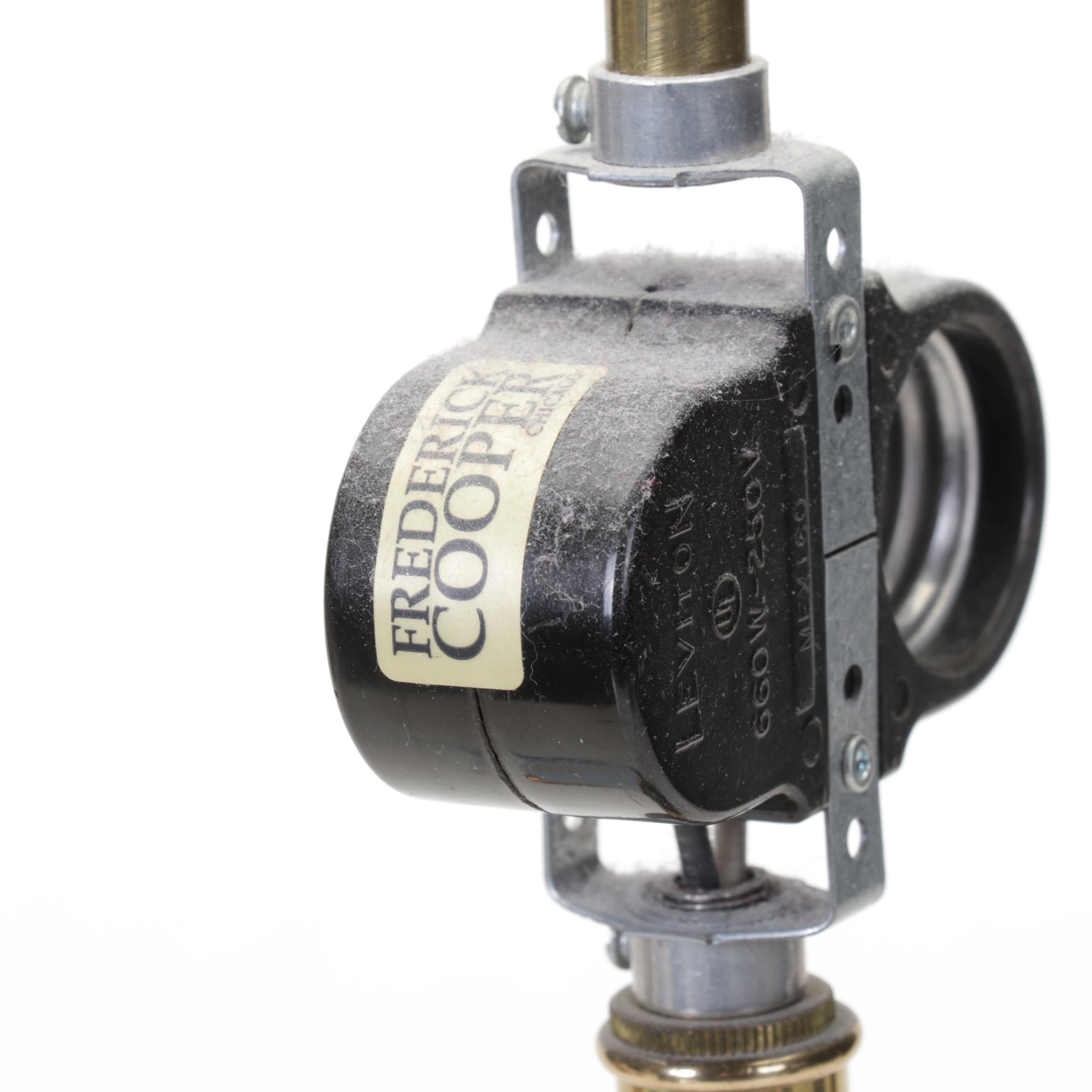 Frederick Cooper Elephant Lamp, Mottahedeh "Summer Fruit" Plates, & More