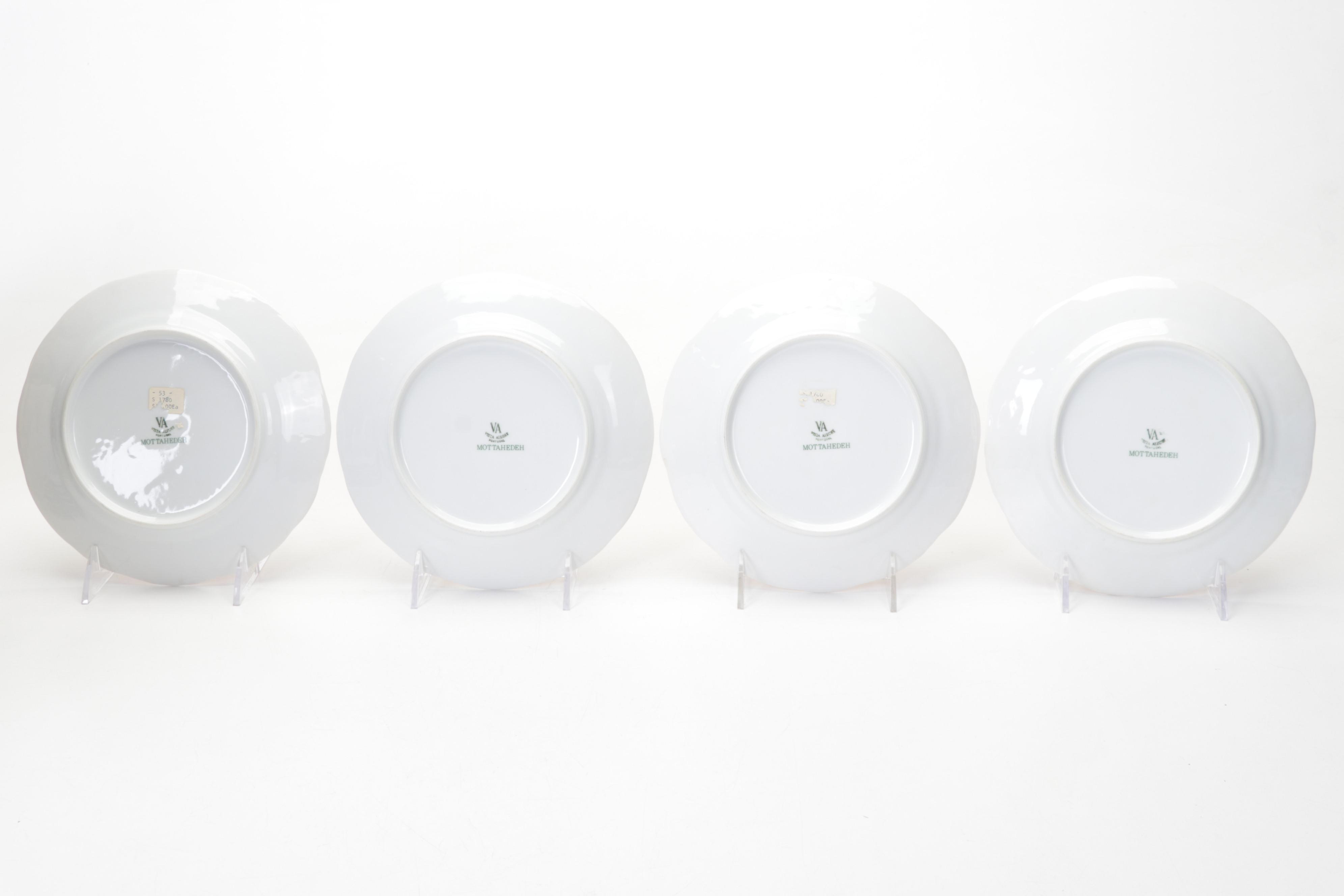 Frederick Cooper Elephant Lamp, Mottahedeh "Summer Fruit" Plates, & More