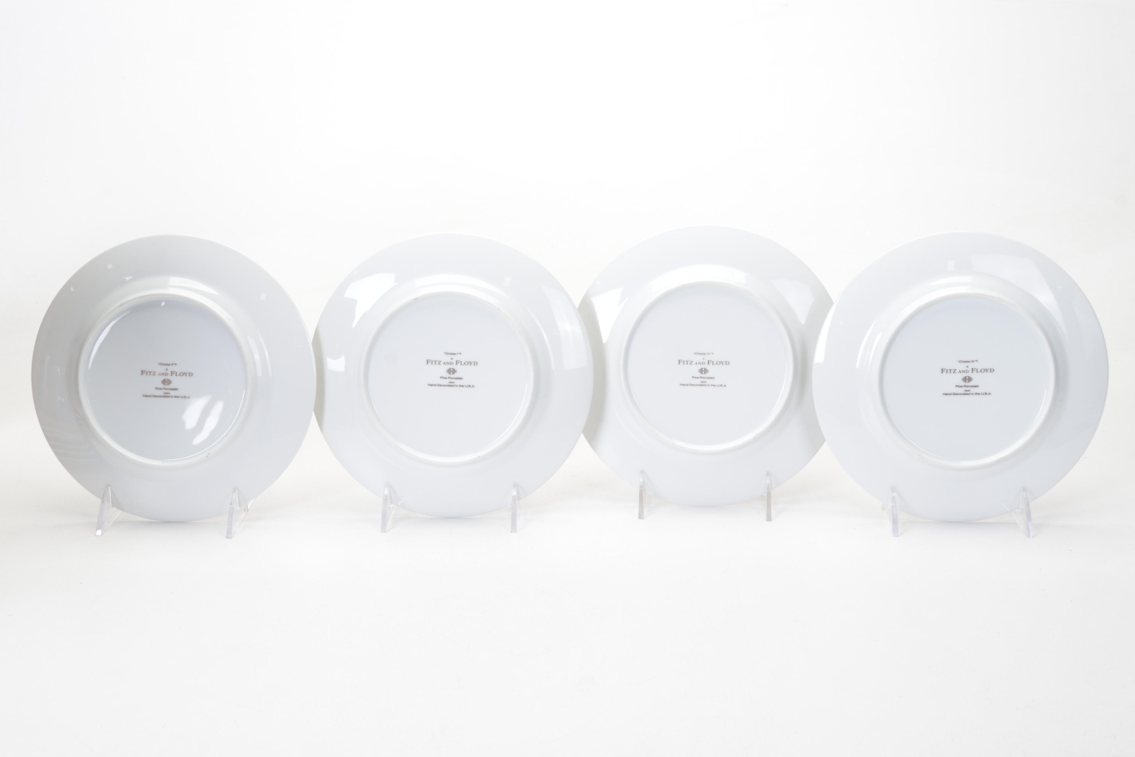 Frederick Cooper Elephant Lamp, Mottahedeh "Summer Fruit" Plates, & More