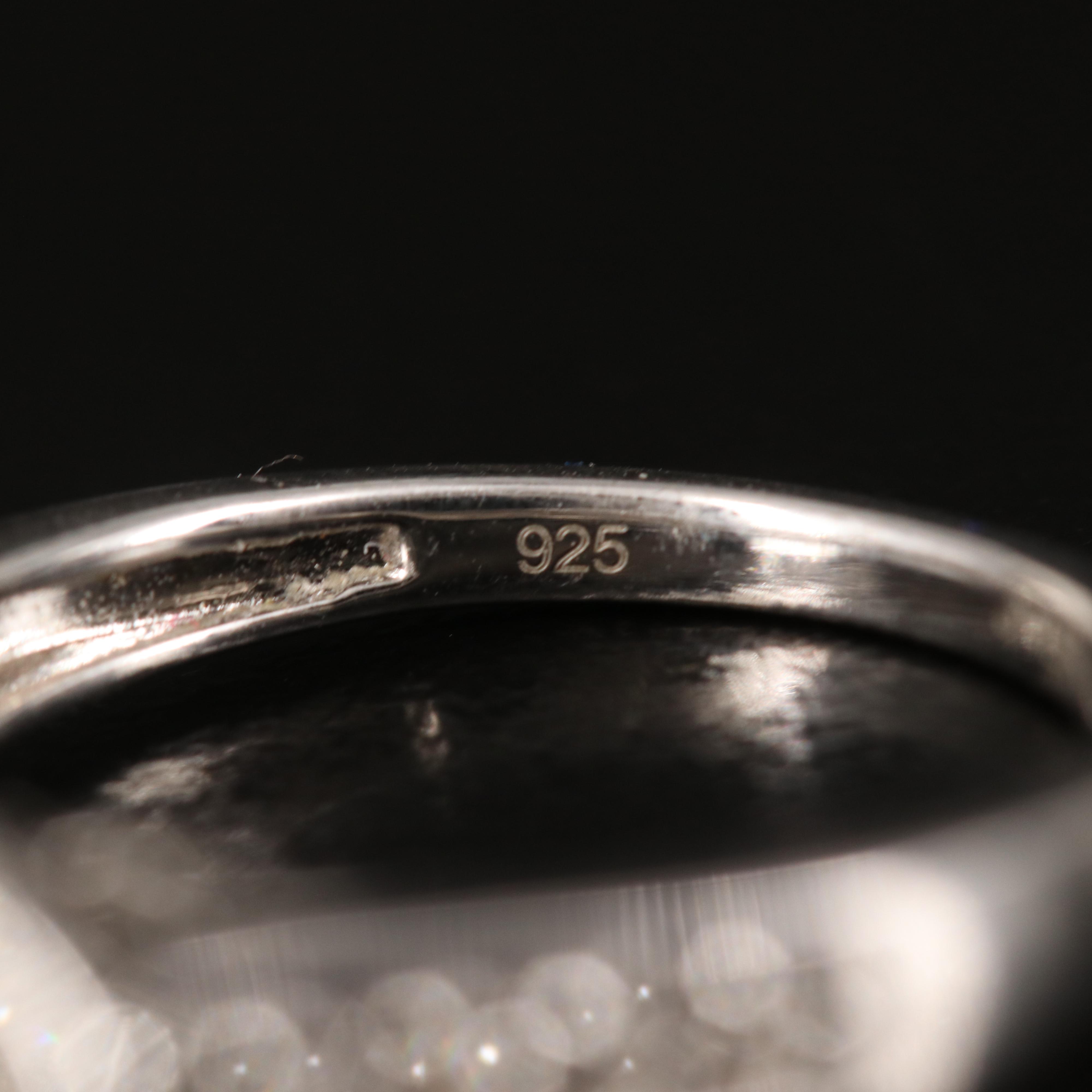 Diamond Ring in Sterling