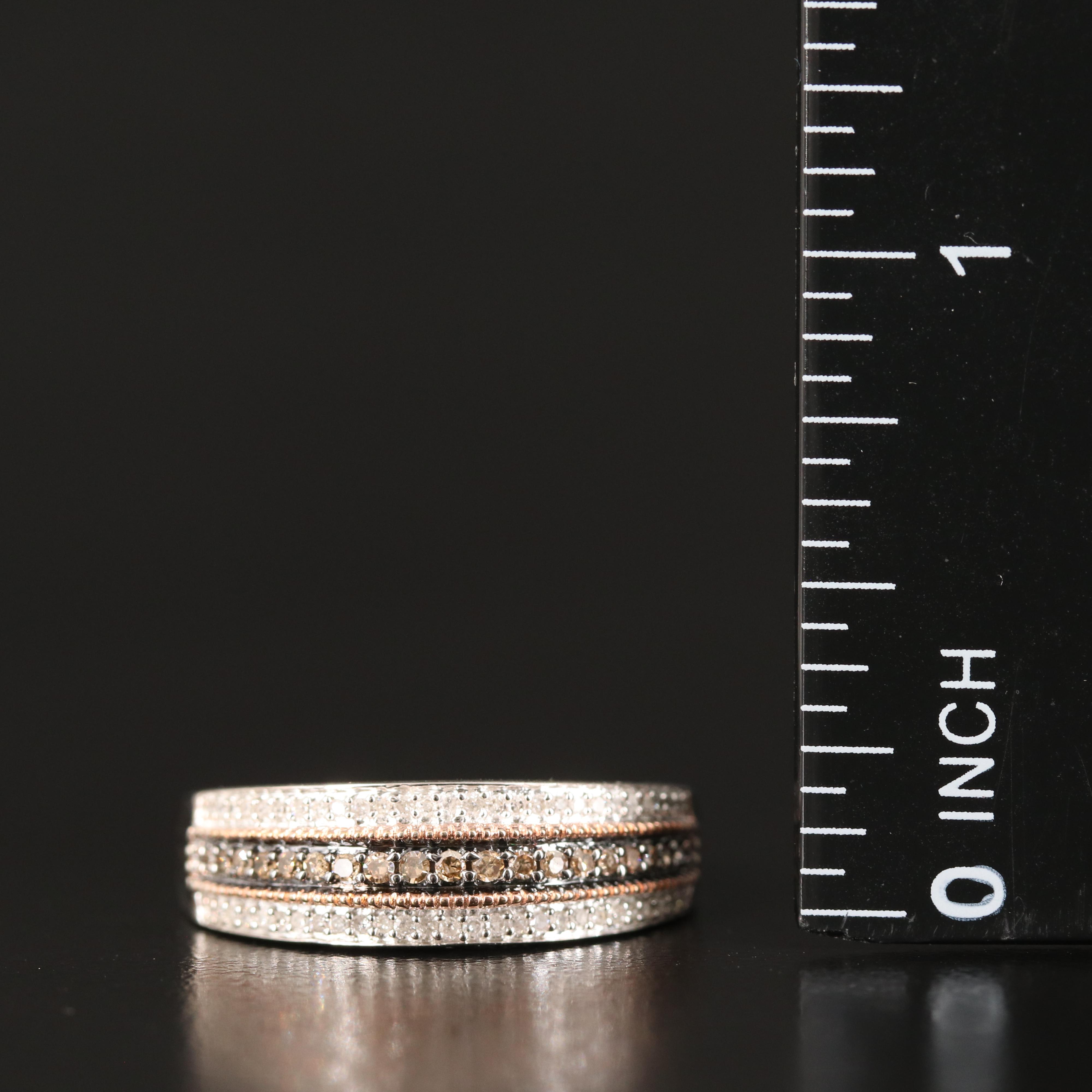 Sterling Diamond Band