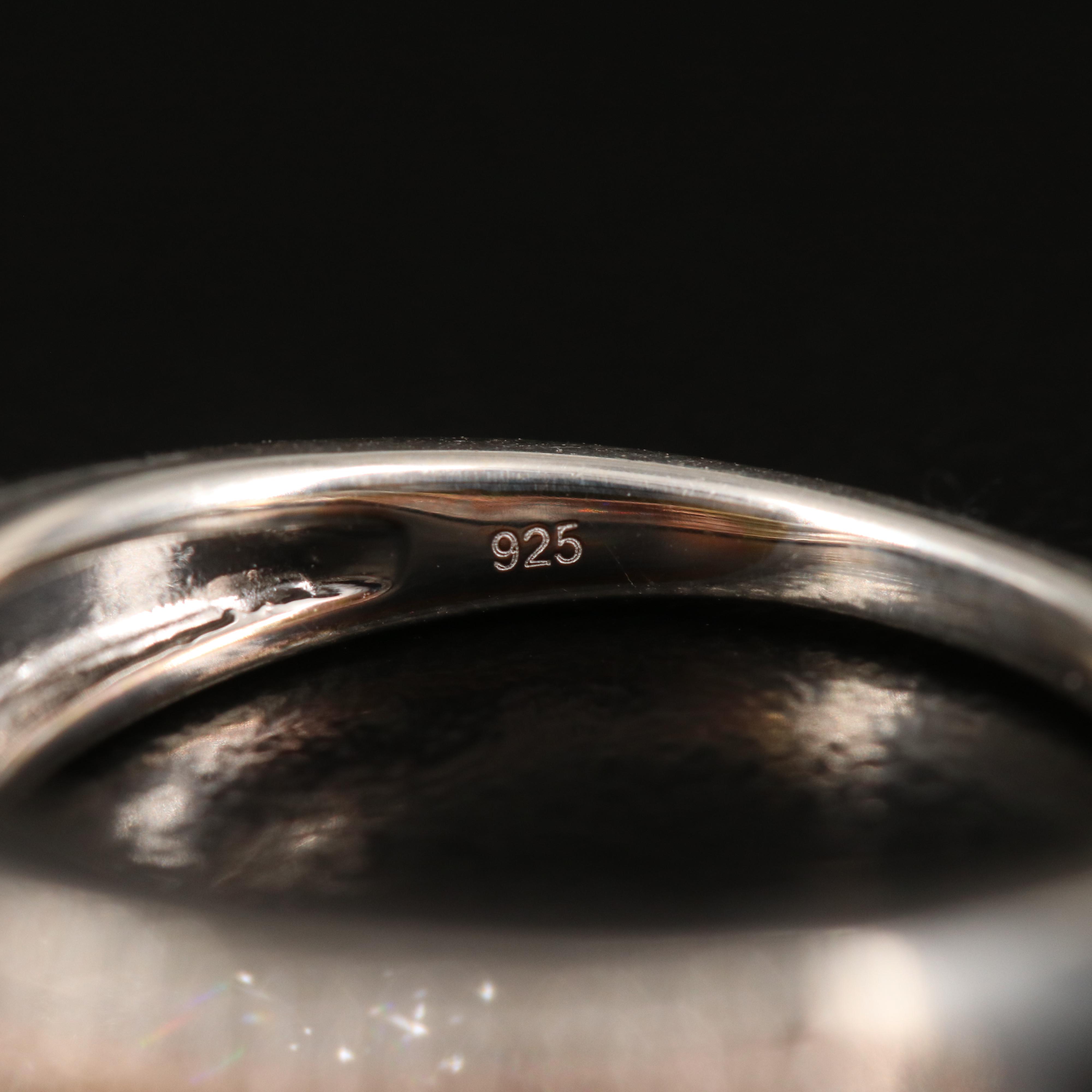 Sterling Diamond Band