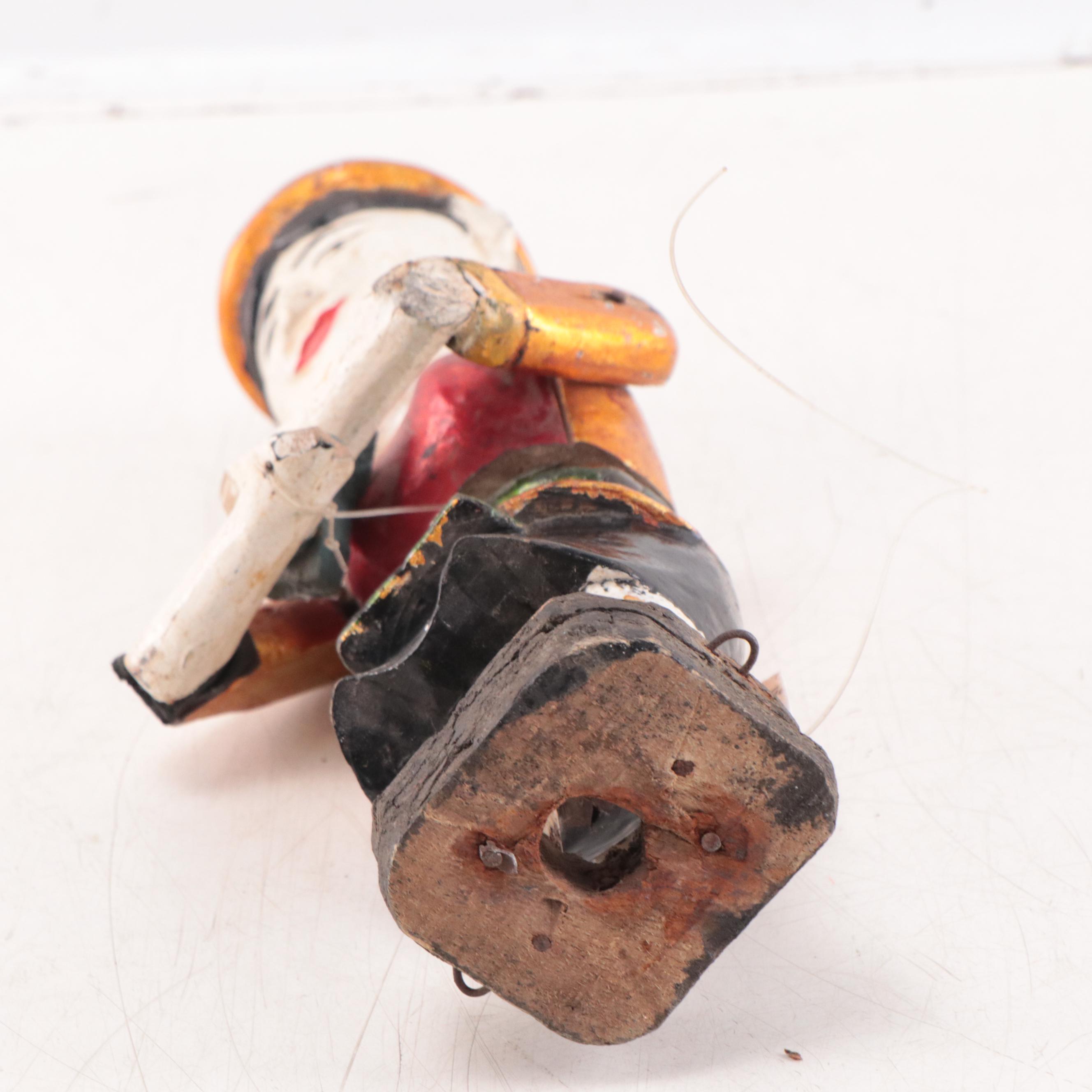 Vietnamese Carved Wood Water Puppet