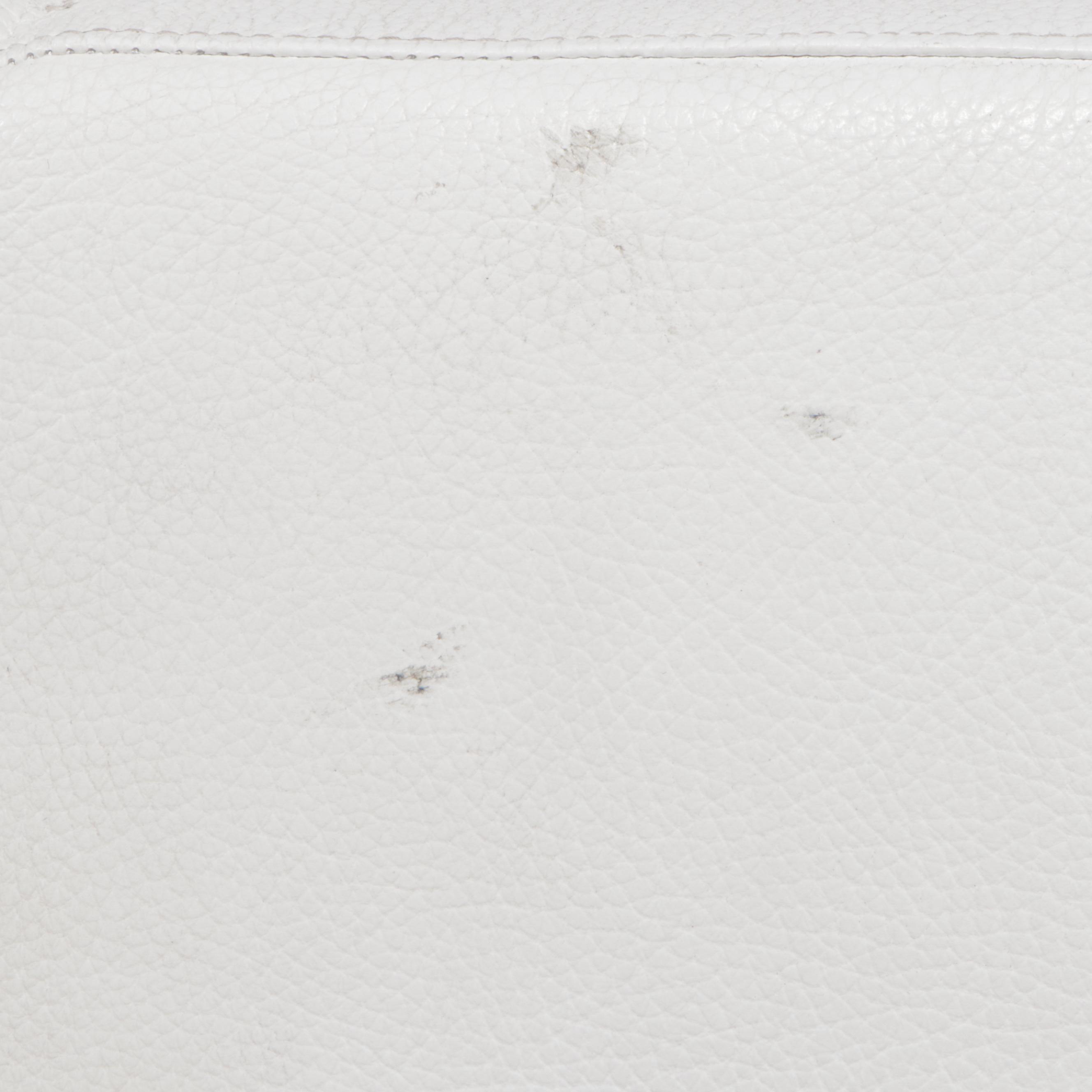 Molteni & C.,Three-Piece Italian Leather Sectional Sofa with Pillows