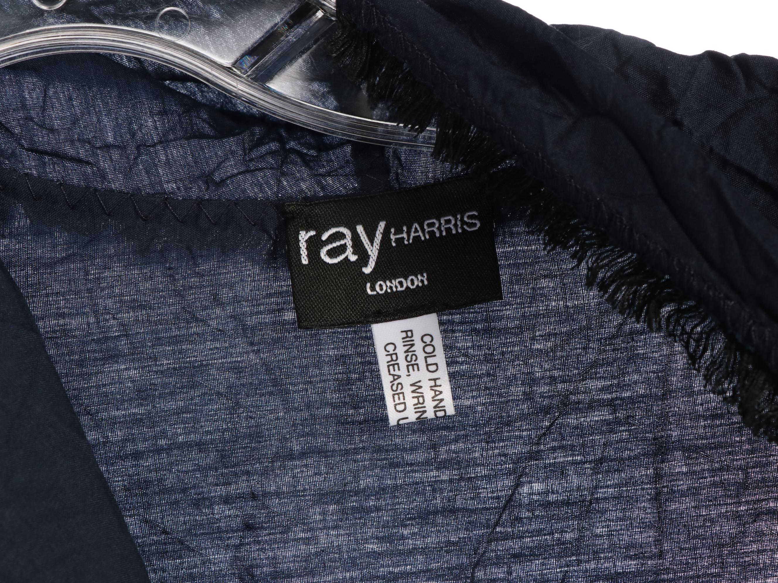 Terry Macey and Ray Harris Linen Top and Crinkle Cardigan