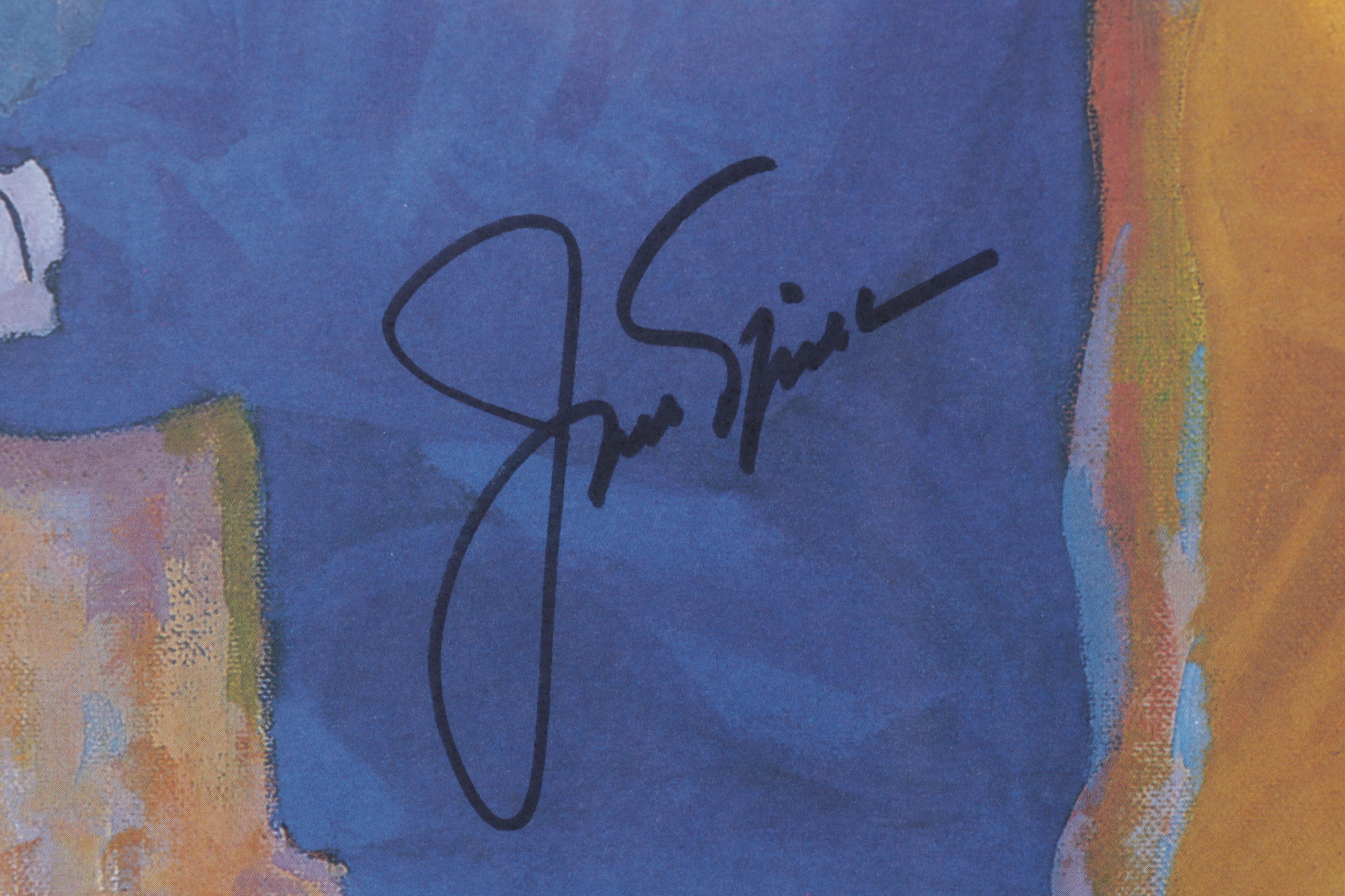 Jack Nicklaus Signed 1992 Wendy's Three-Tour Challenge Poster