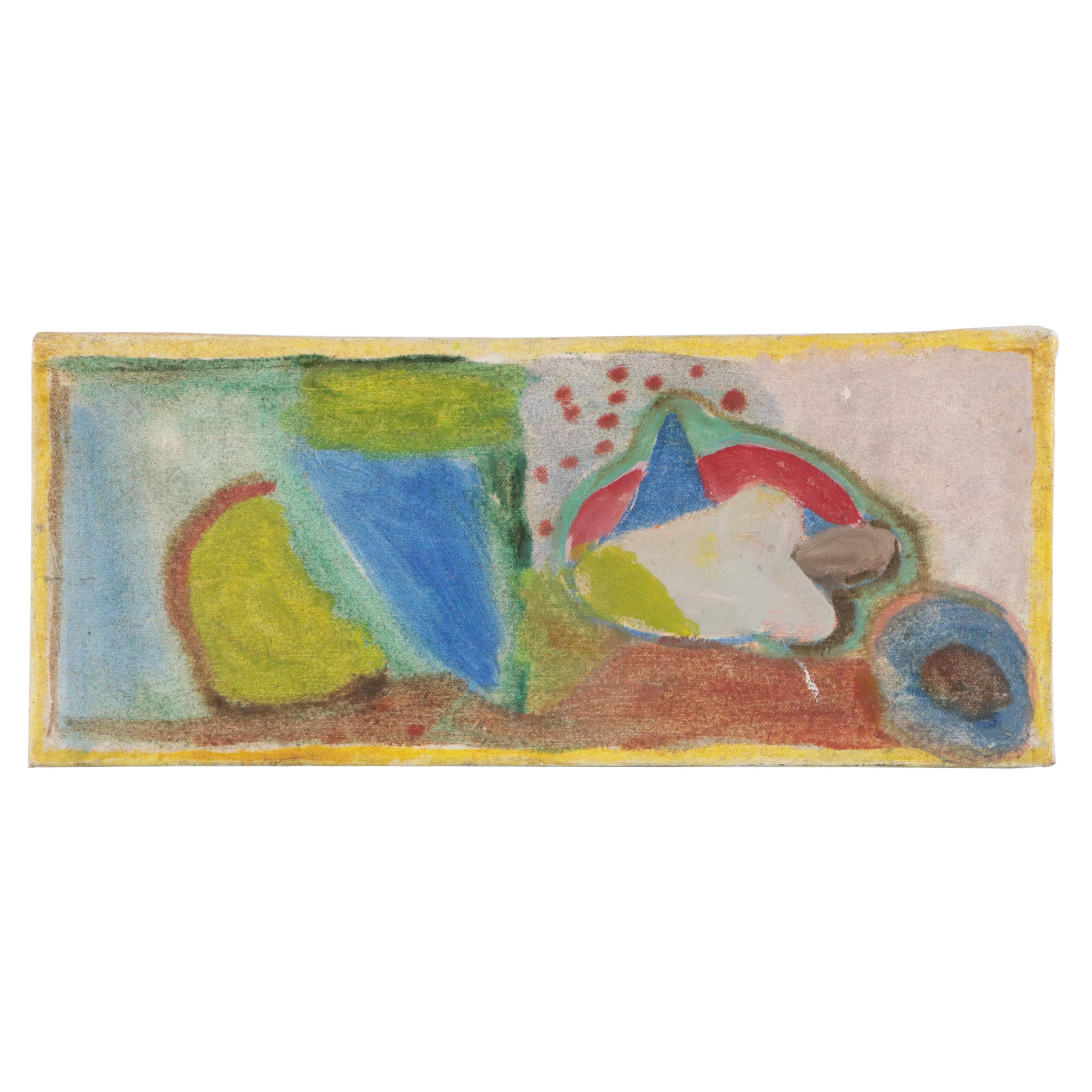 Chuck Barr Abstract Oil Painting