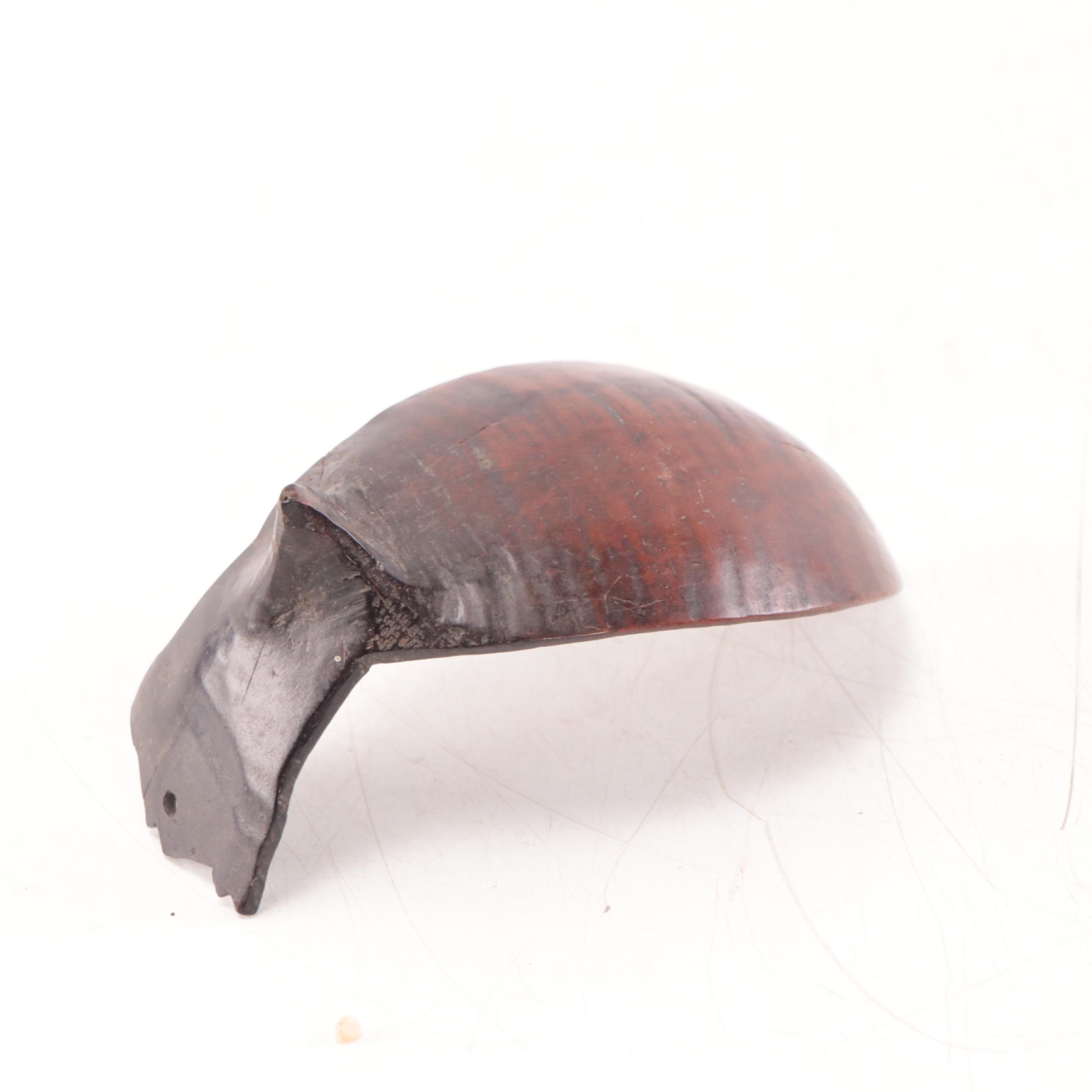 Carved Wood Objects Including Shaker, Mid-20th Century