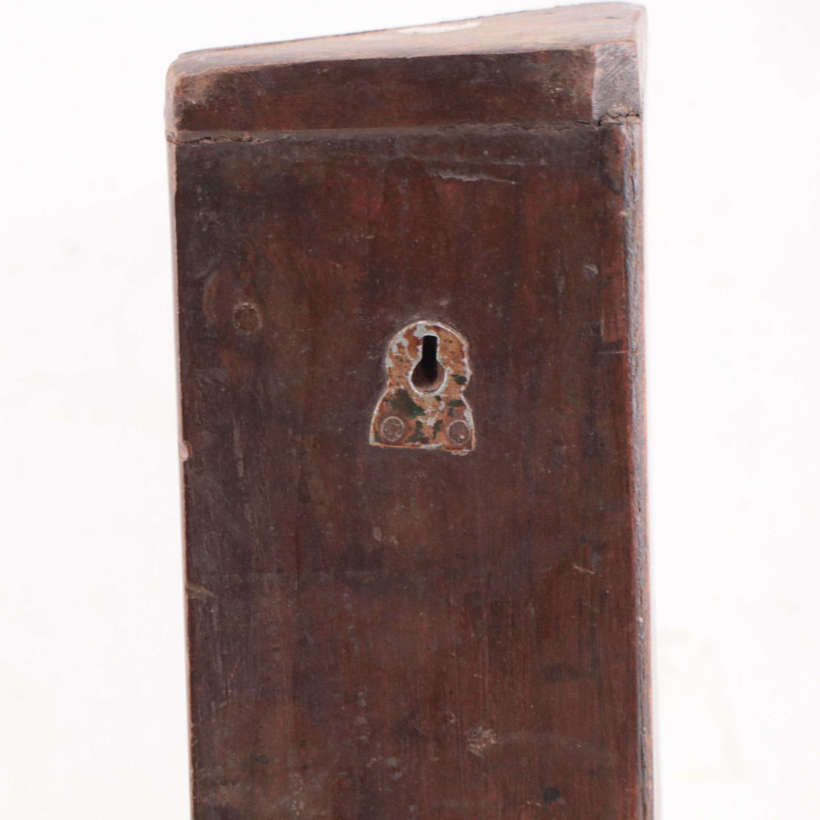 Hand-Carved Wood Sculpture With Figure and Animal Motifs