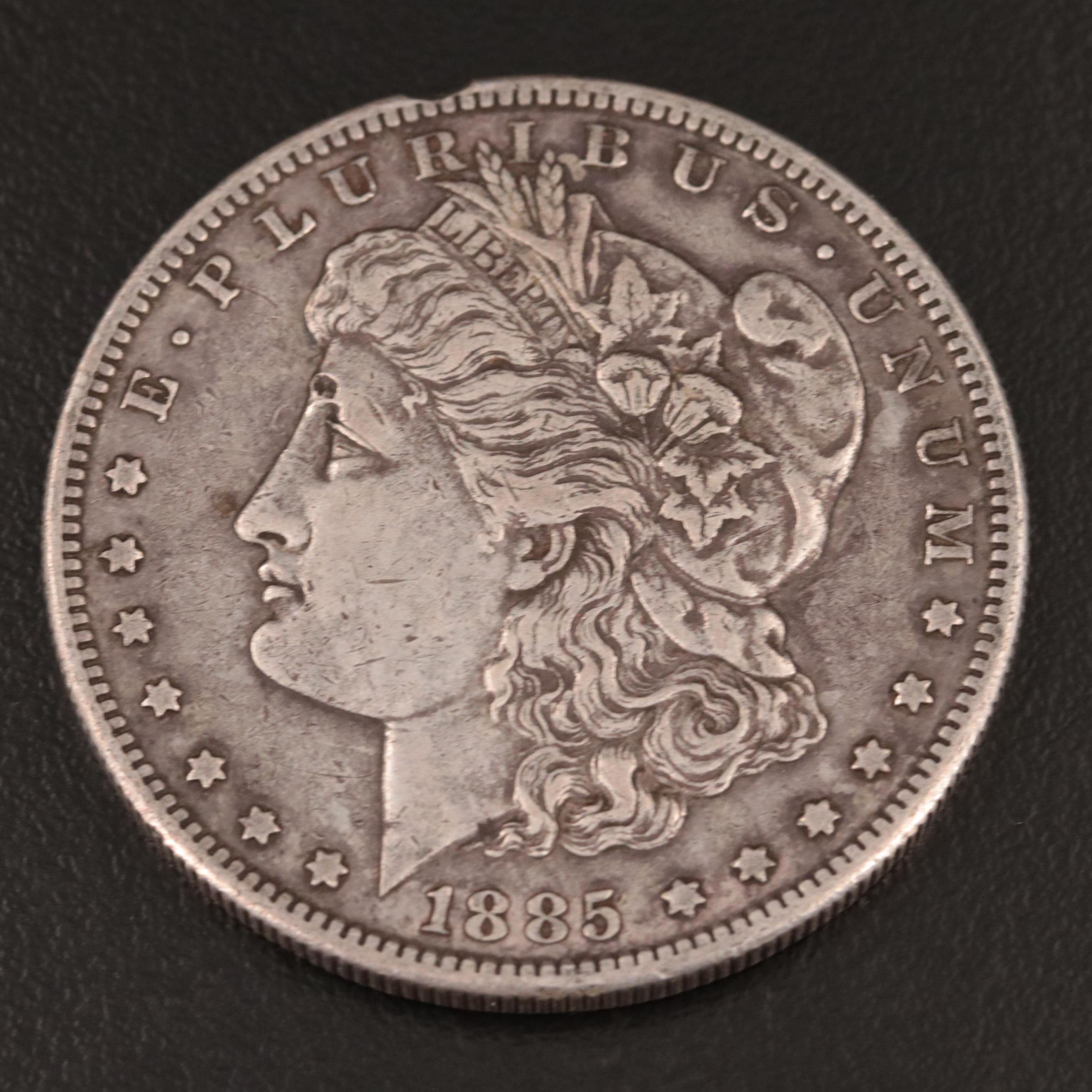 1885-S Morgan Silver Dollar