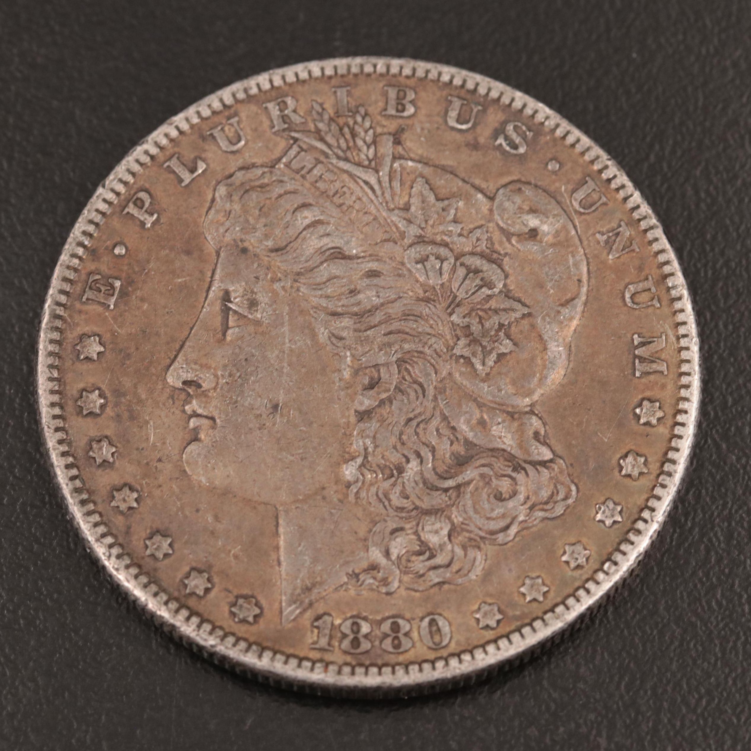 1880-O Morgan Silver Dollar