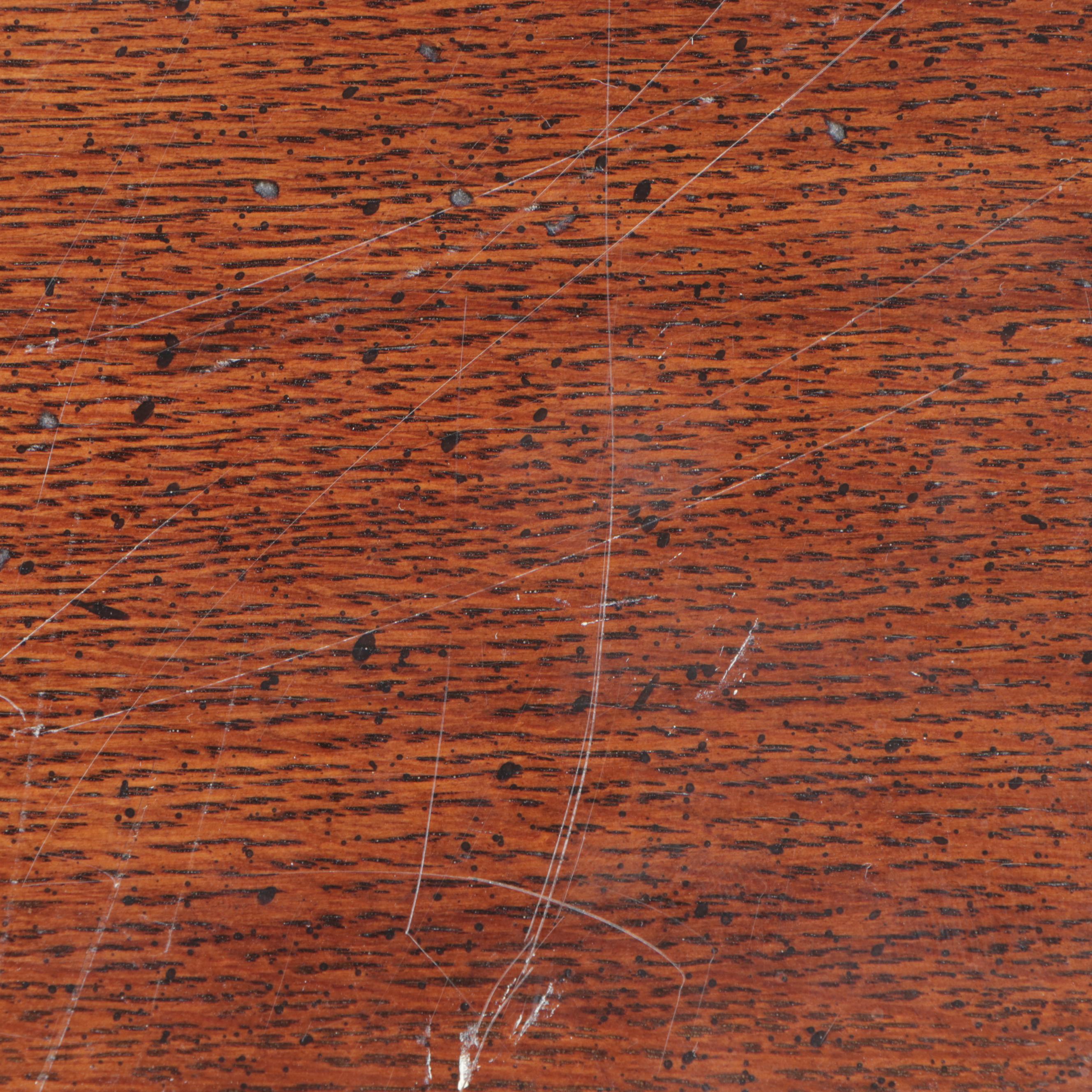 Henredon Campaign Style Brass-Mounted Oak Seven-Drawer Chest