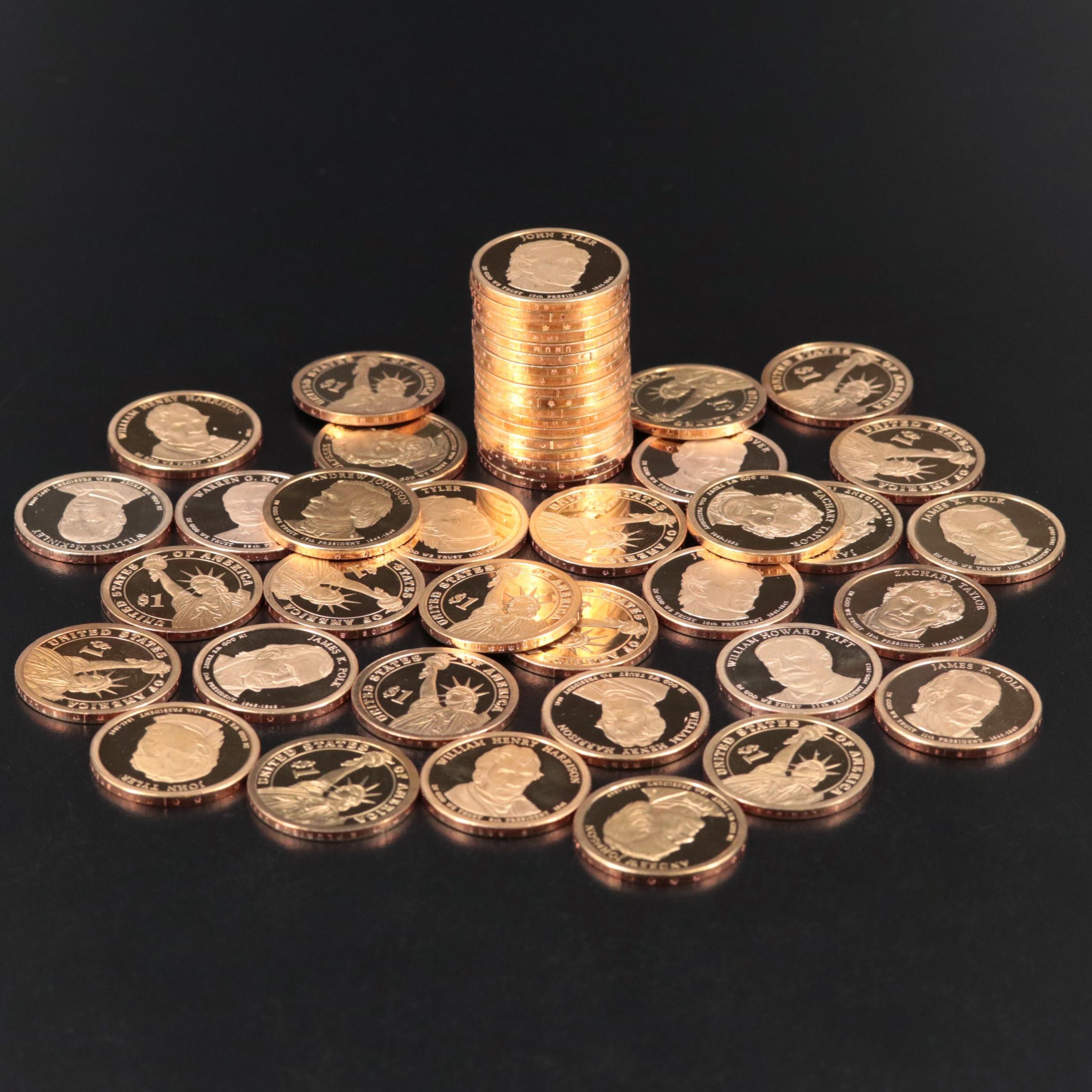 Fifty Proof Presidential Dollars