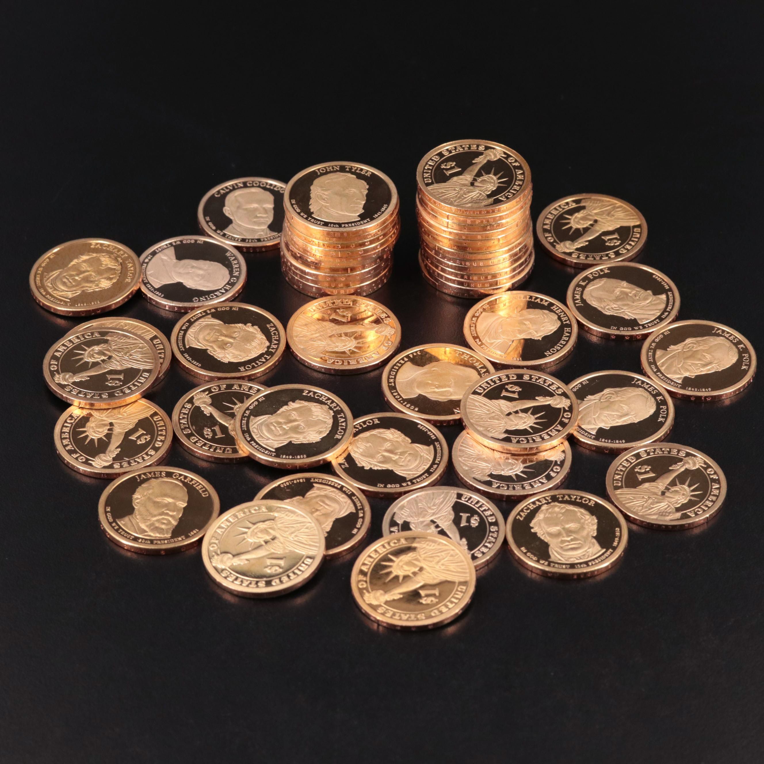 Fifty Proof Presidential Dollars