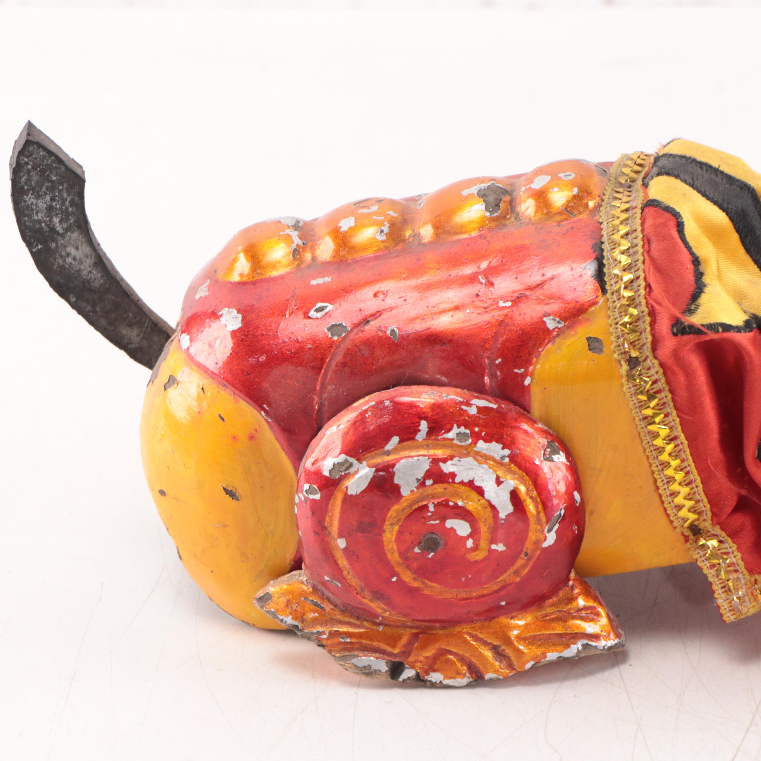 Vietnamese Dragon Water Puppet, Late 20th Century