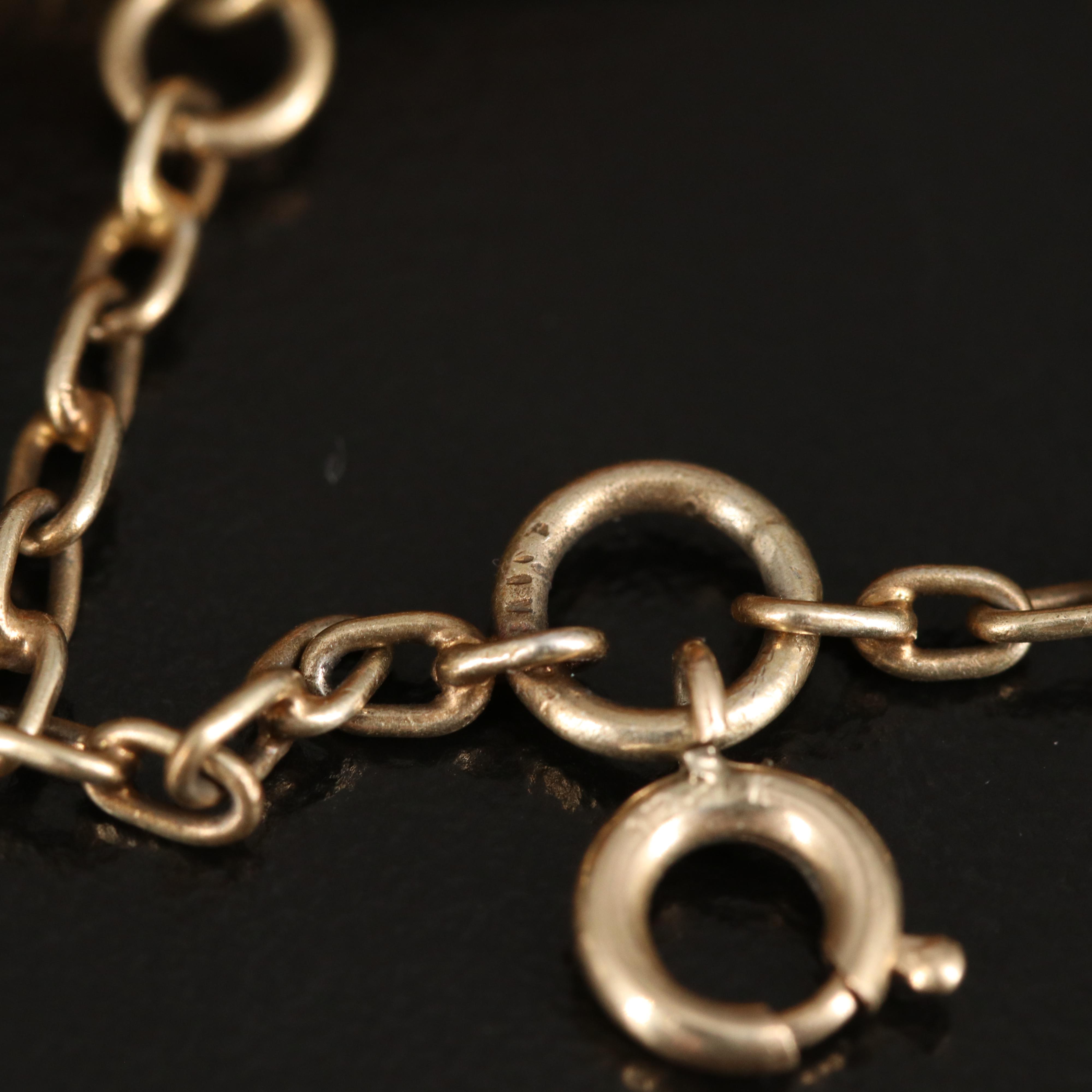 Sterling Enameled Articulated Fish Pendants