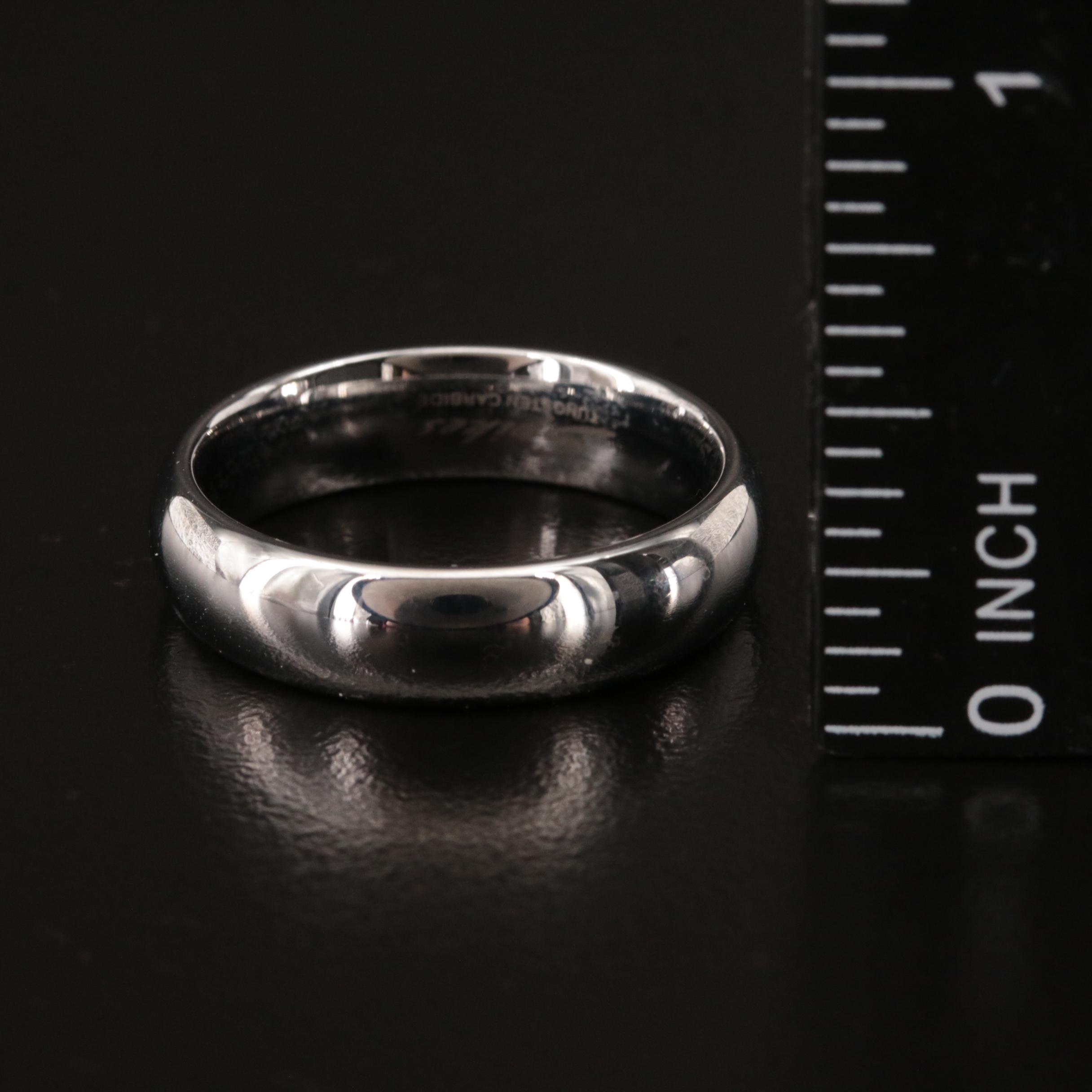 Tungsten Comfort Fit Band