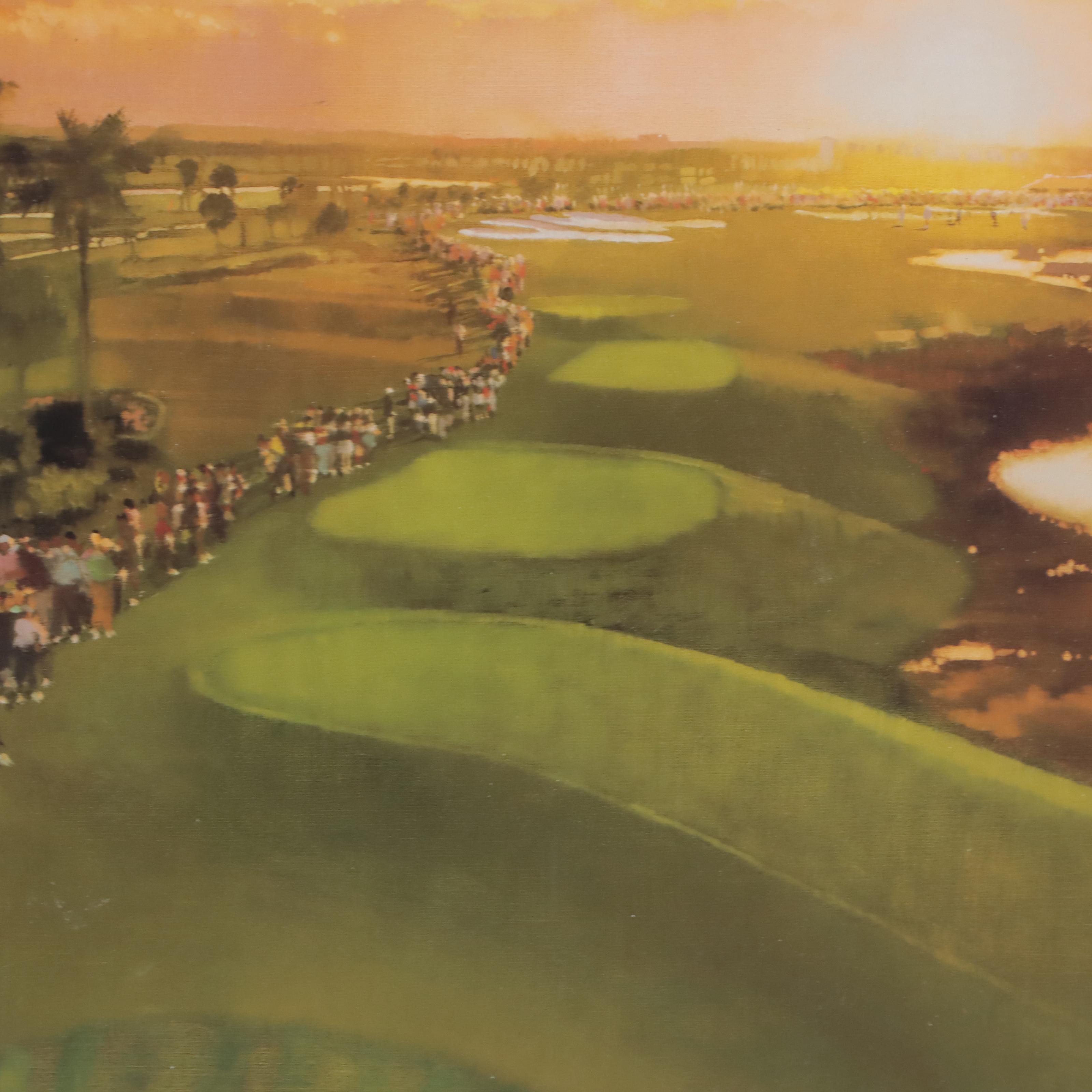 Bernard Fuchs Offset Lithograph "'97 Honda Classic," Late 20th Century