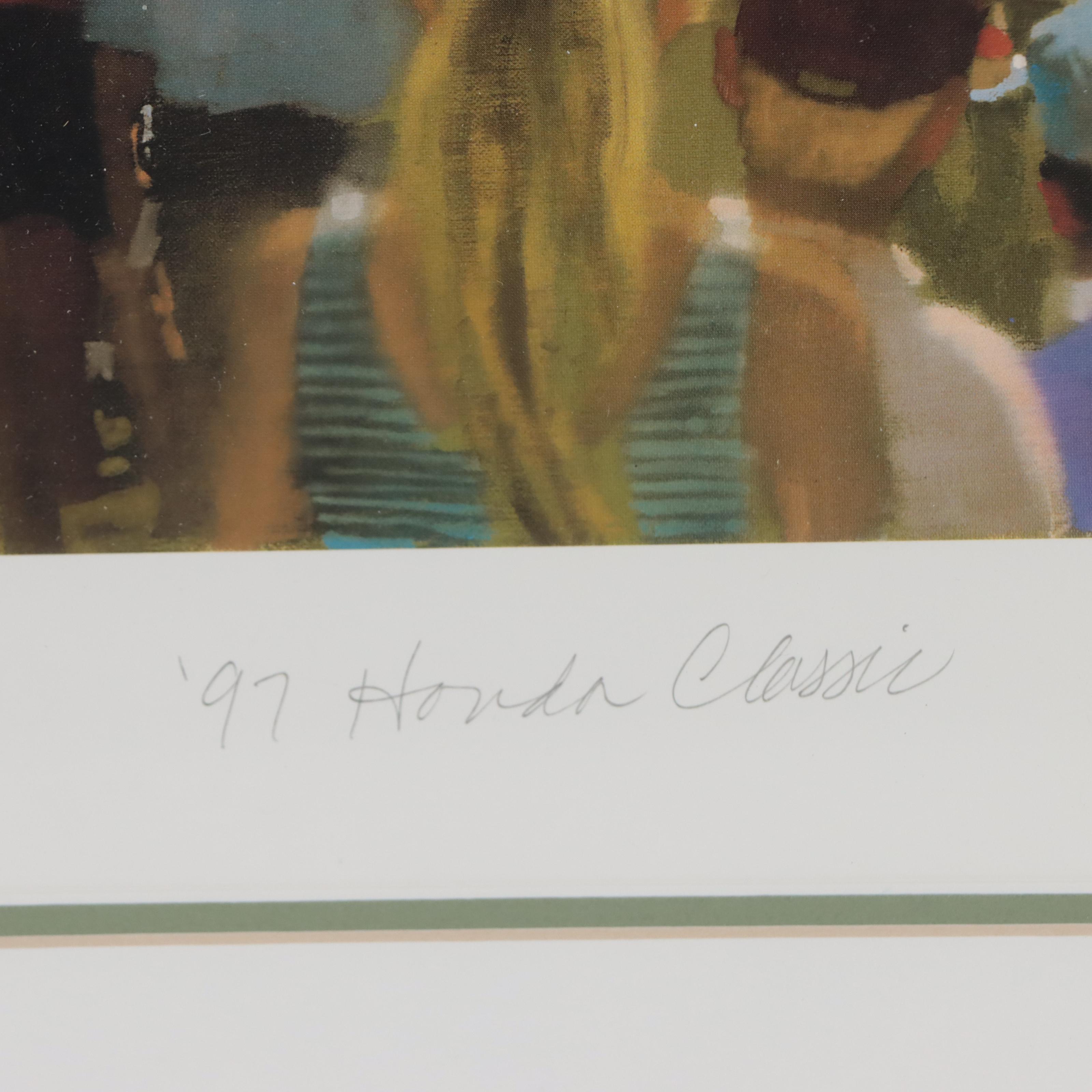 Bernard Fuchs Offset Lithograph "'97 Honda Classic," Late 20th Century