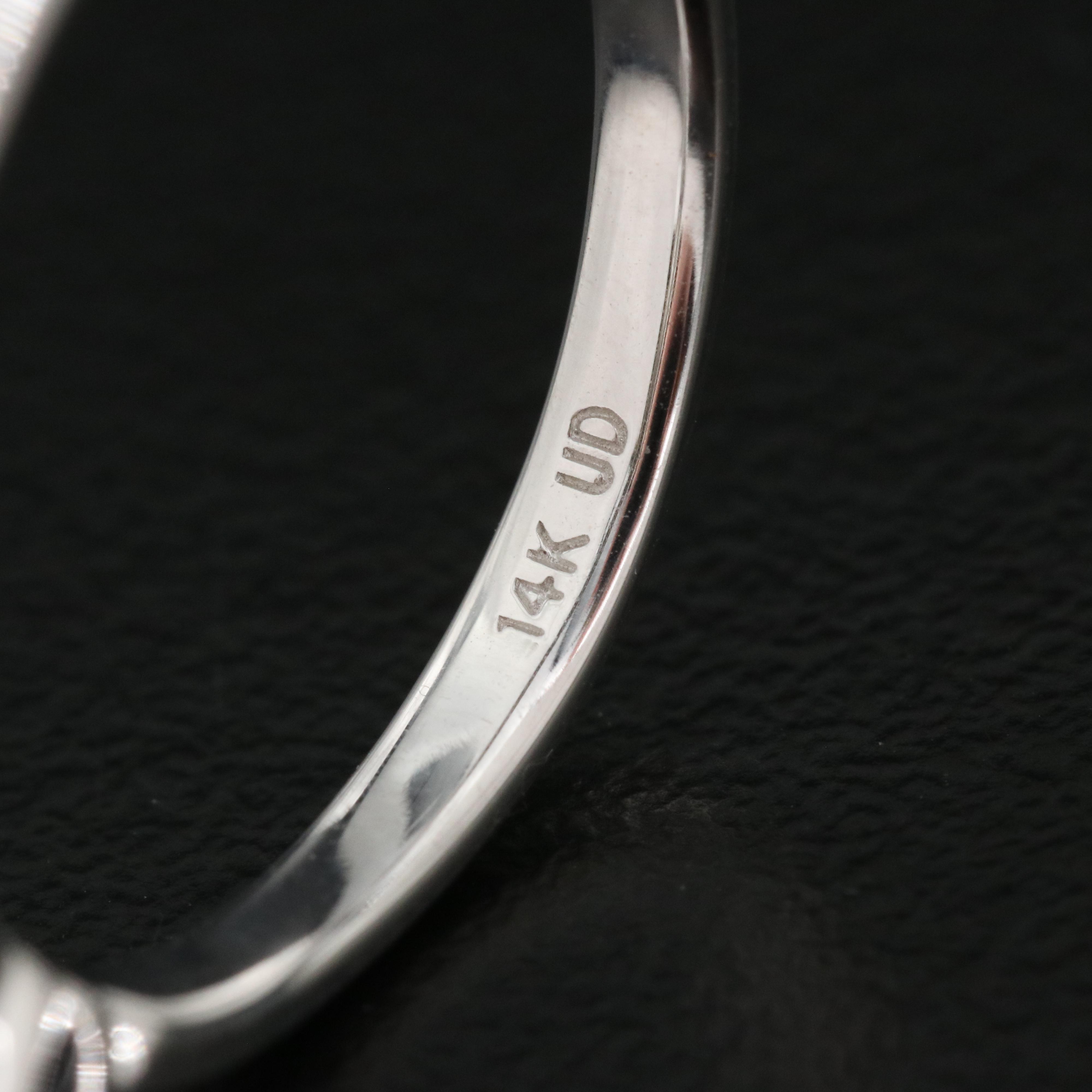 14K 0.60 CT Lab Grown Diamond Solitaire Ring