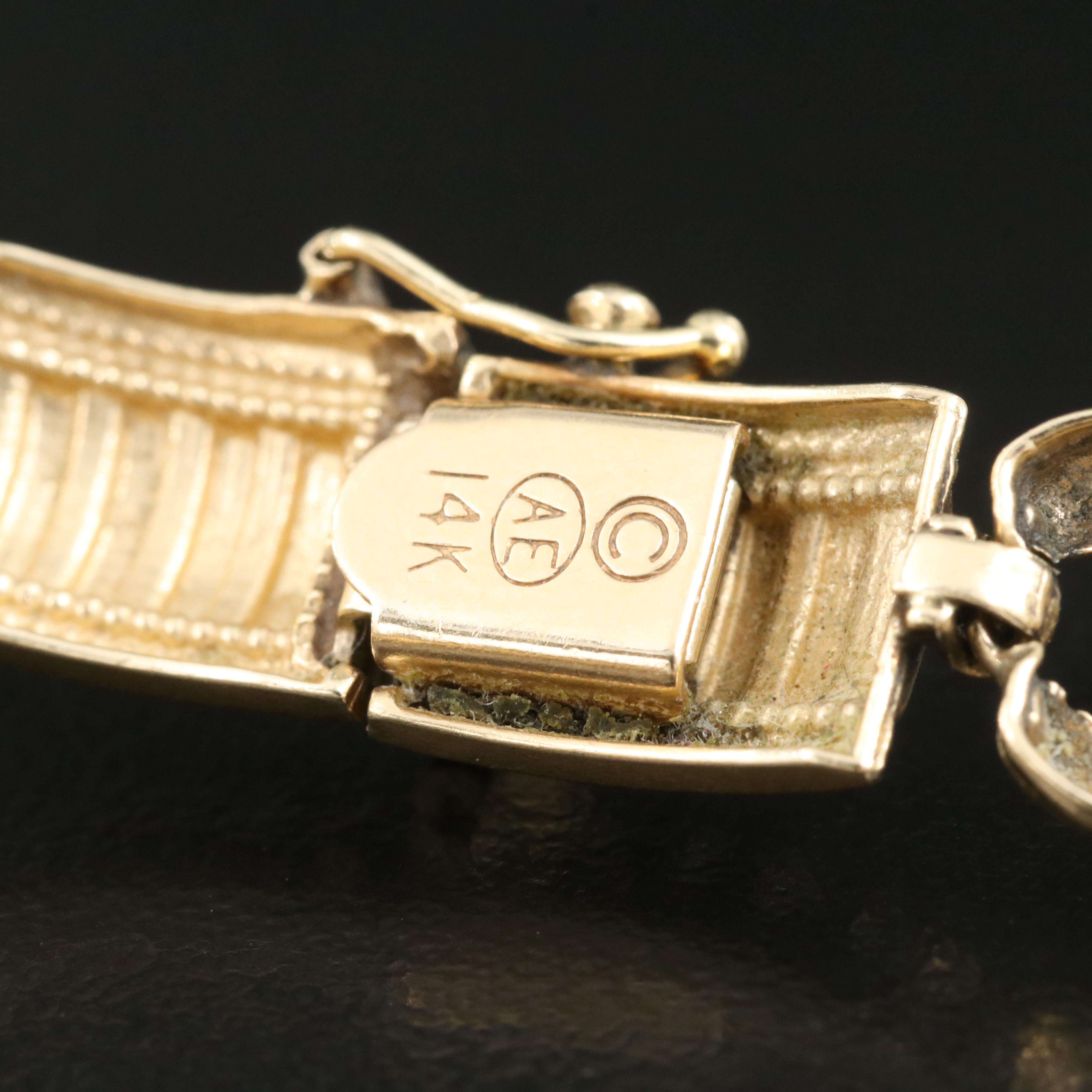 14K Two-Tone Bracelet