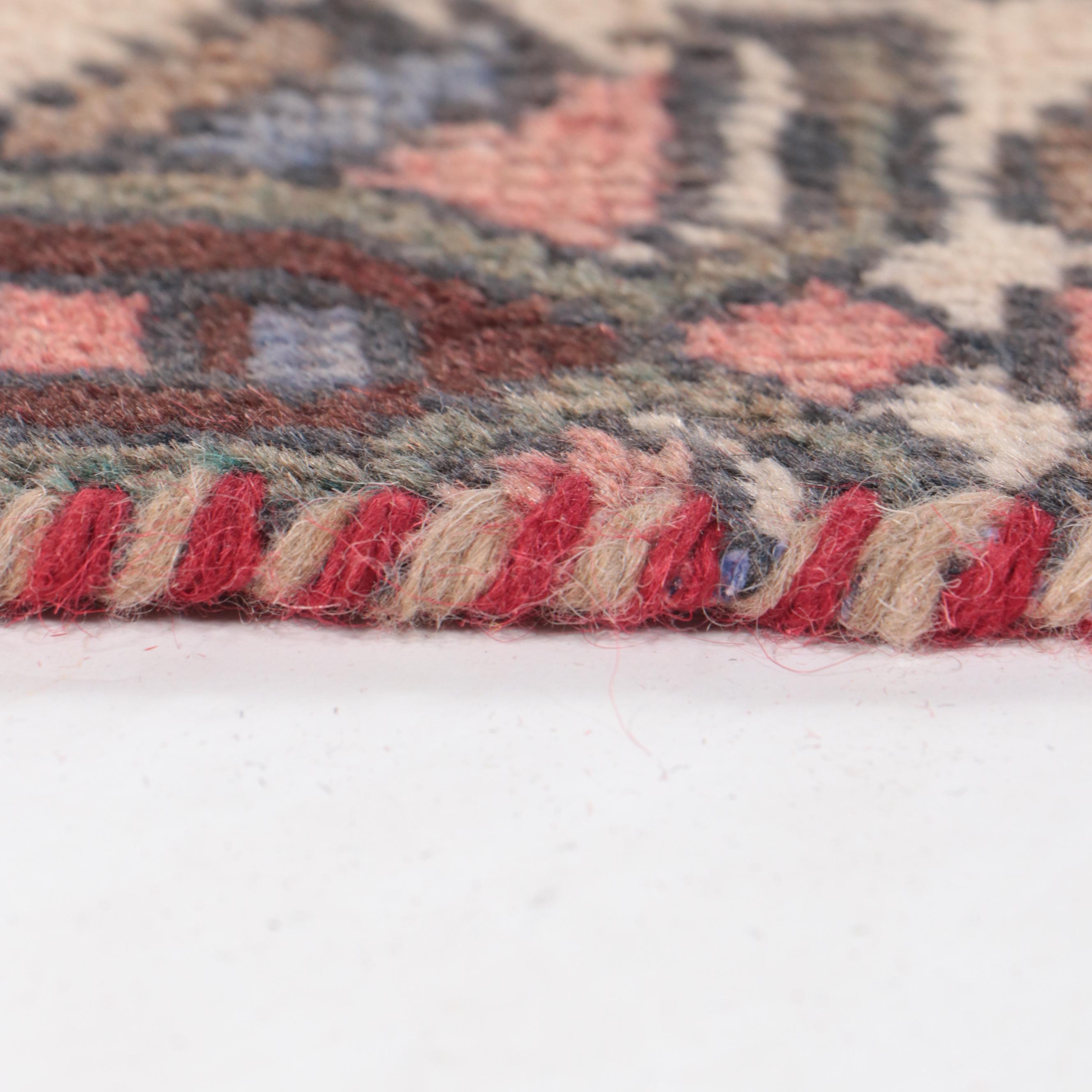 4'3 x 8'10 Hand-Knotted Persian Bakhtiari Long Rug