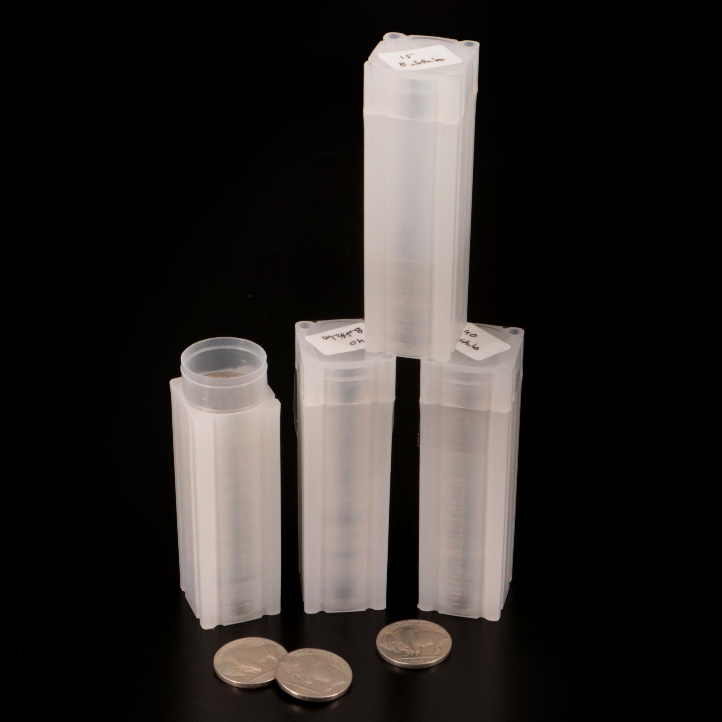 135 Buffalo Nickels With Dates