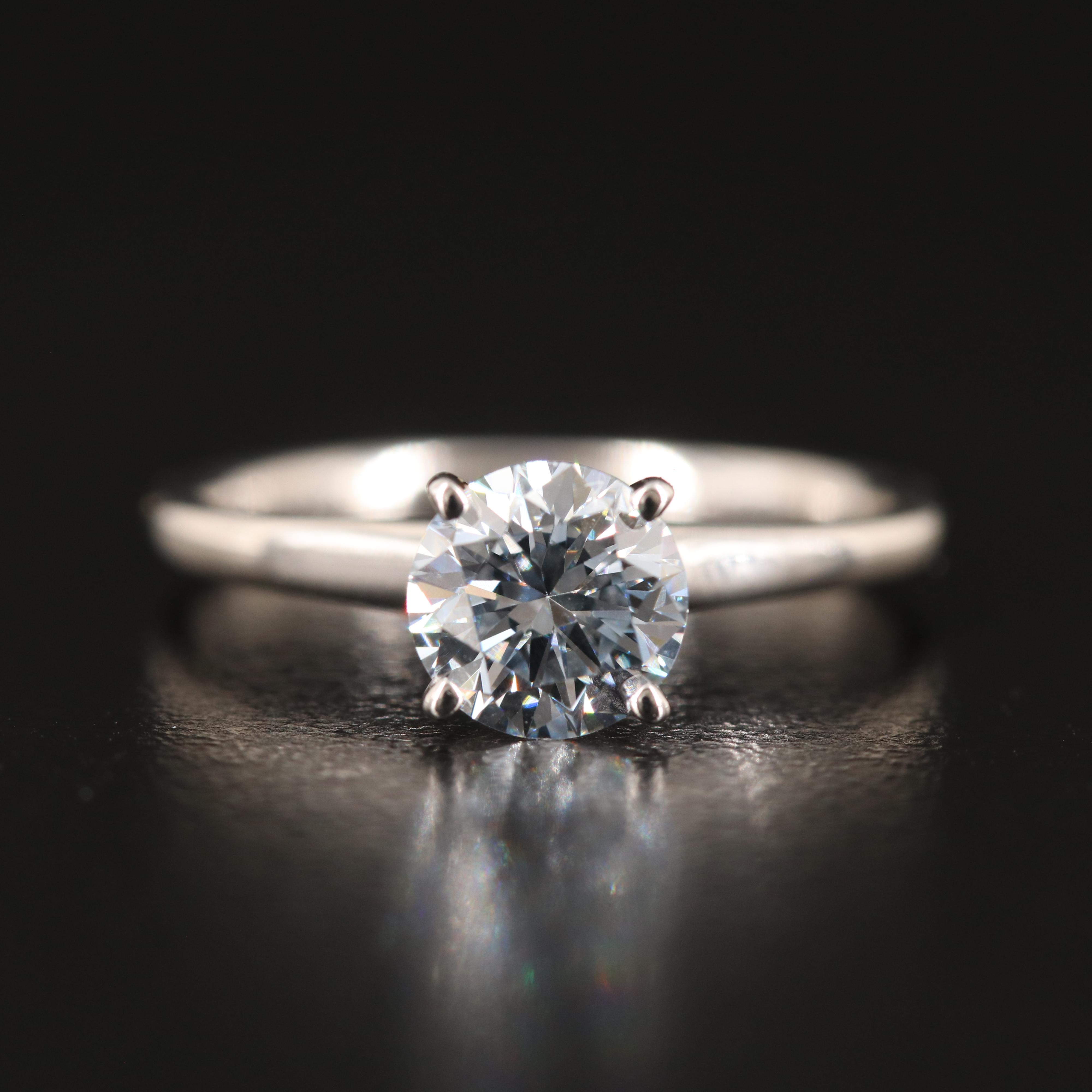 14K 1.03 CT Lab Grown Diamond Solitaire Ring
