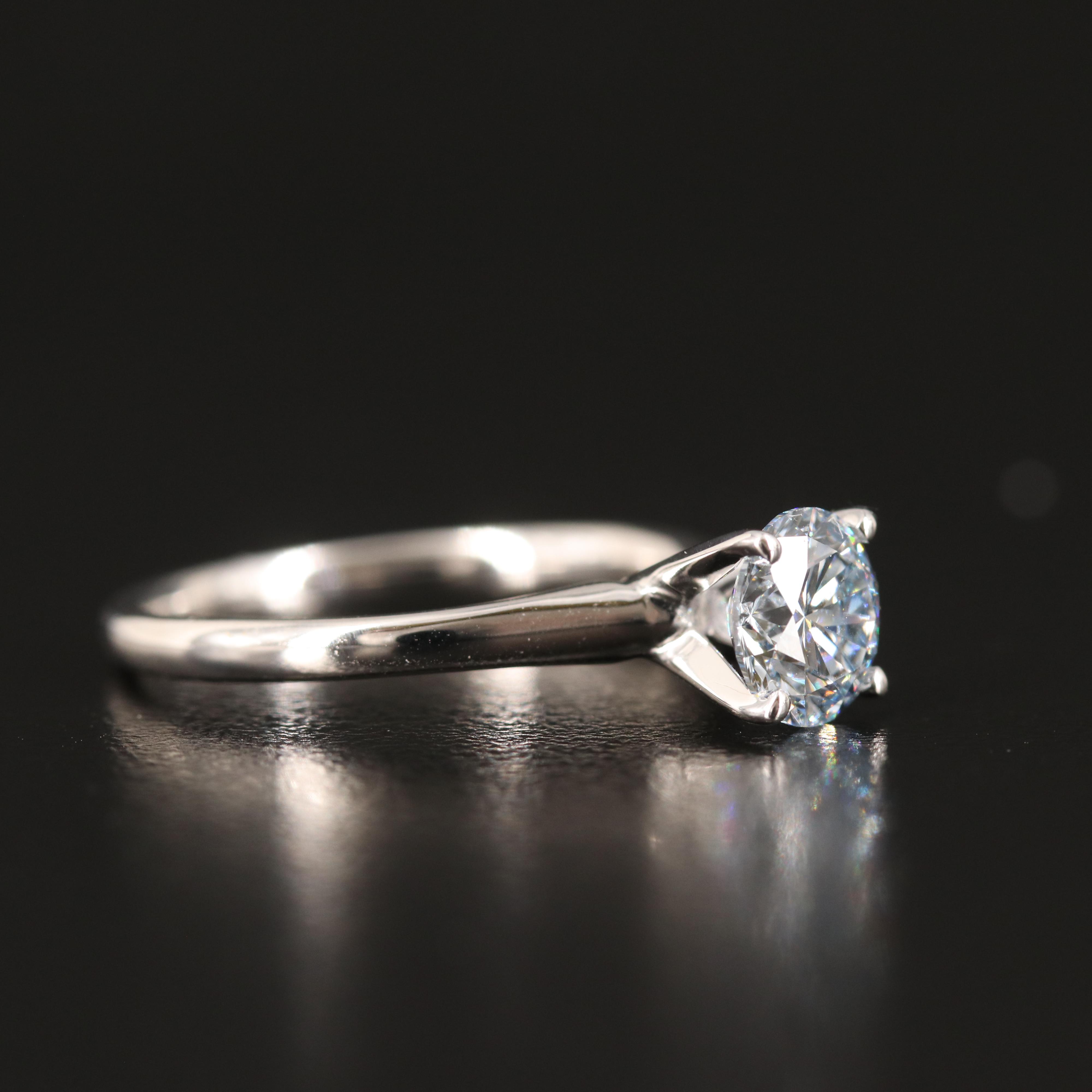 14K 1.03 CT Lab Grown Diamond Solitaire Ring