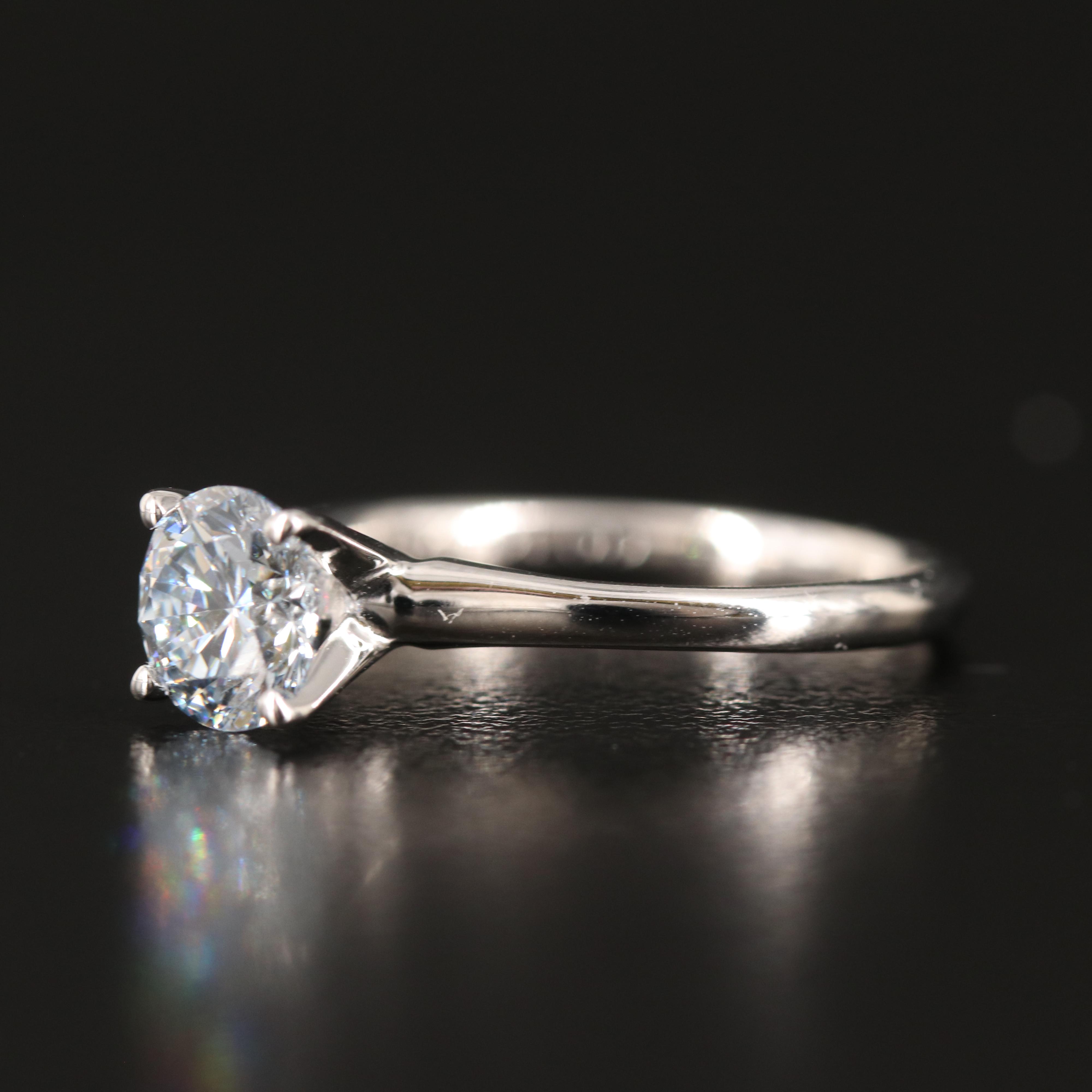 14K 1.03 CT Lab Grown Diamond Solitaire Ring