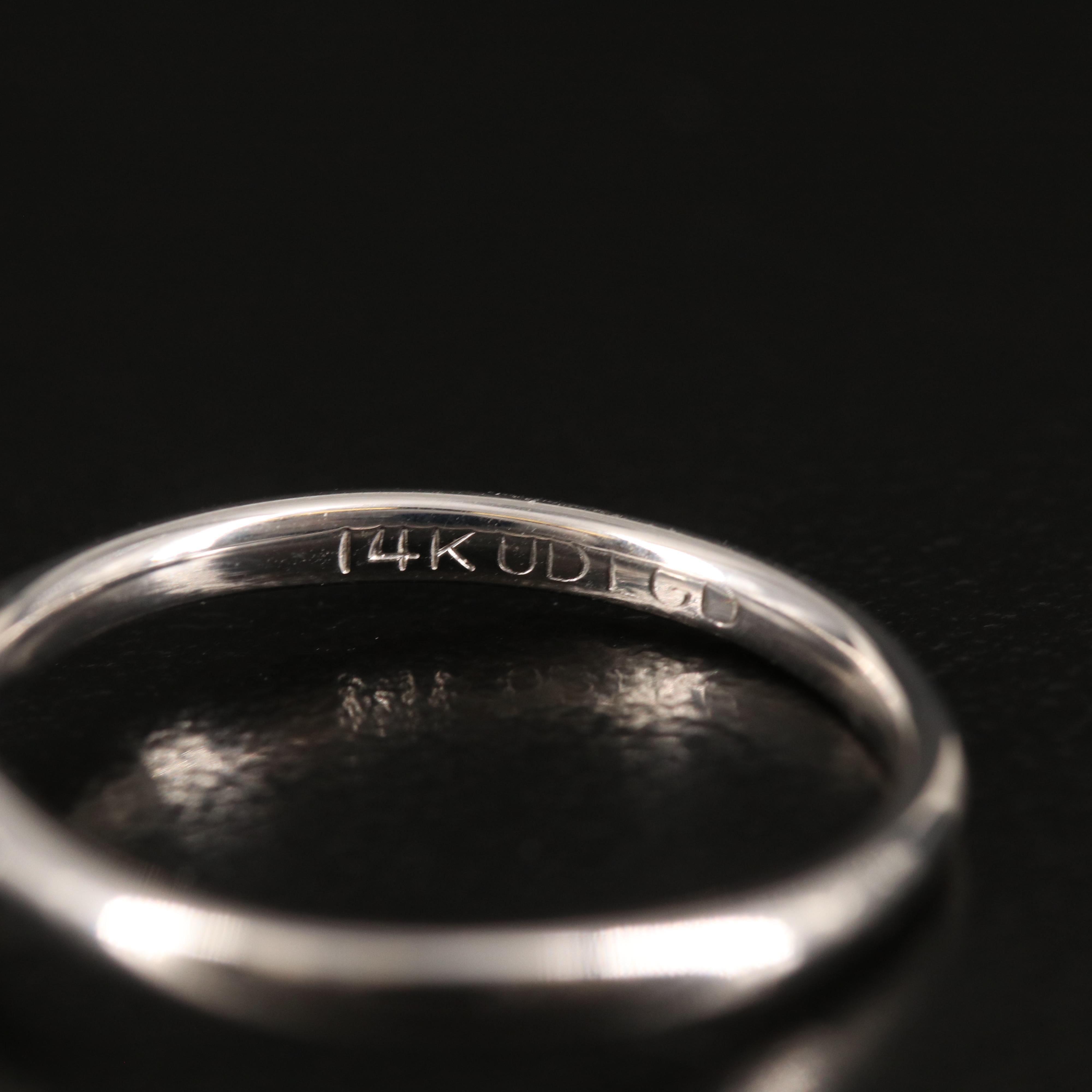 14K 1.03 CT Lab Grown Diamond Solitaire Ring