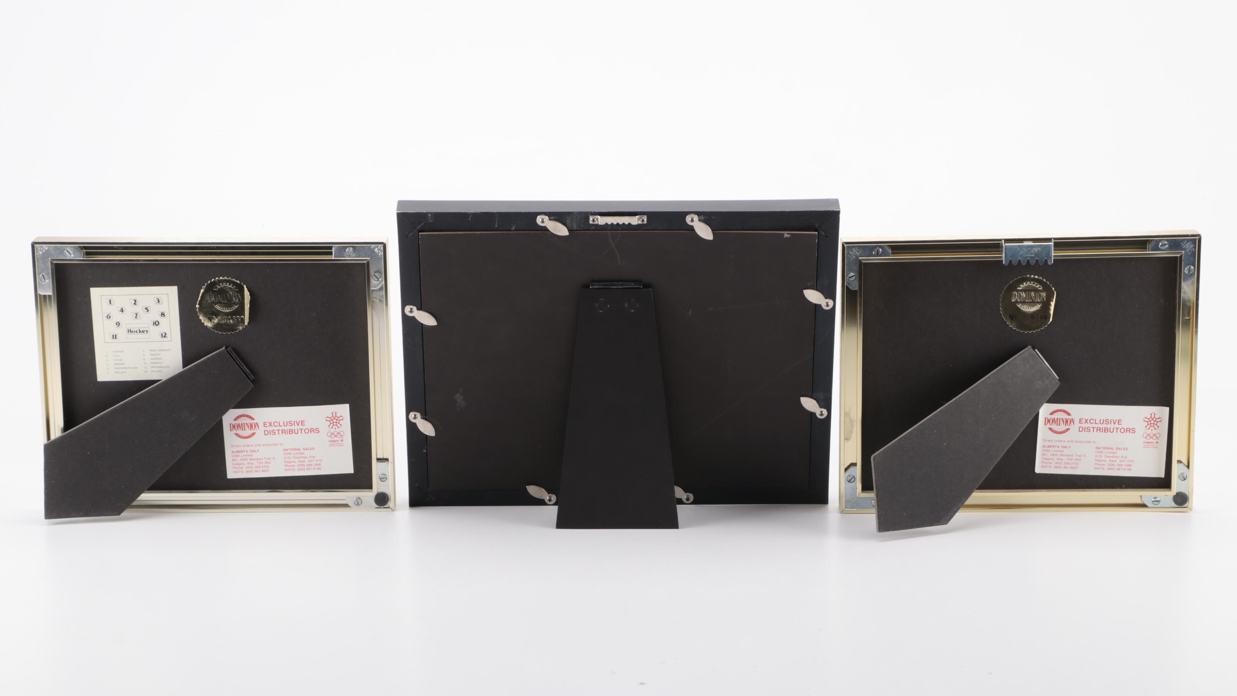 Games of the XVth Winter Olympics and More Winter Olympics Pinback Sets, 1980s