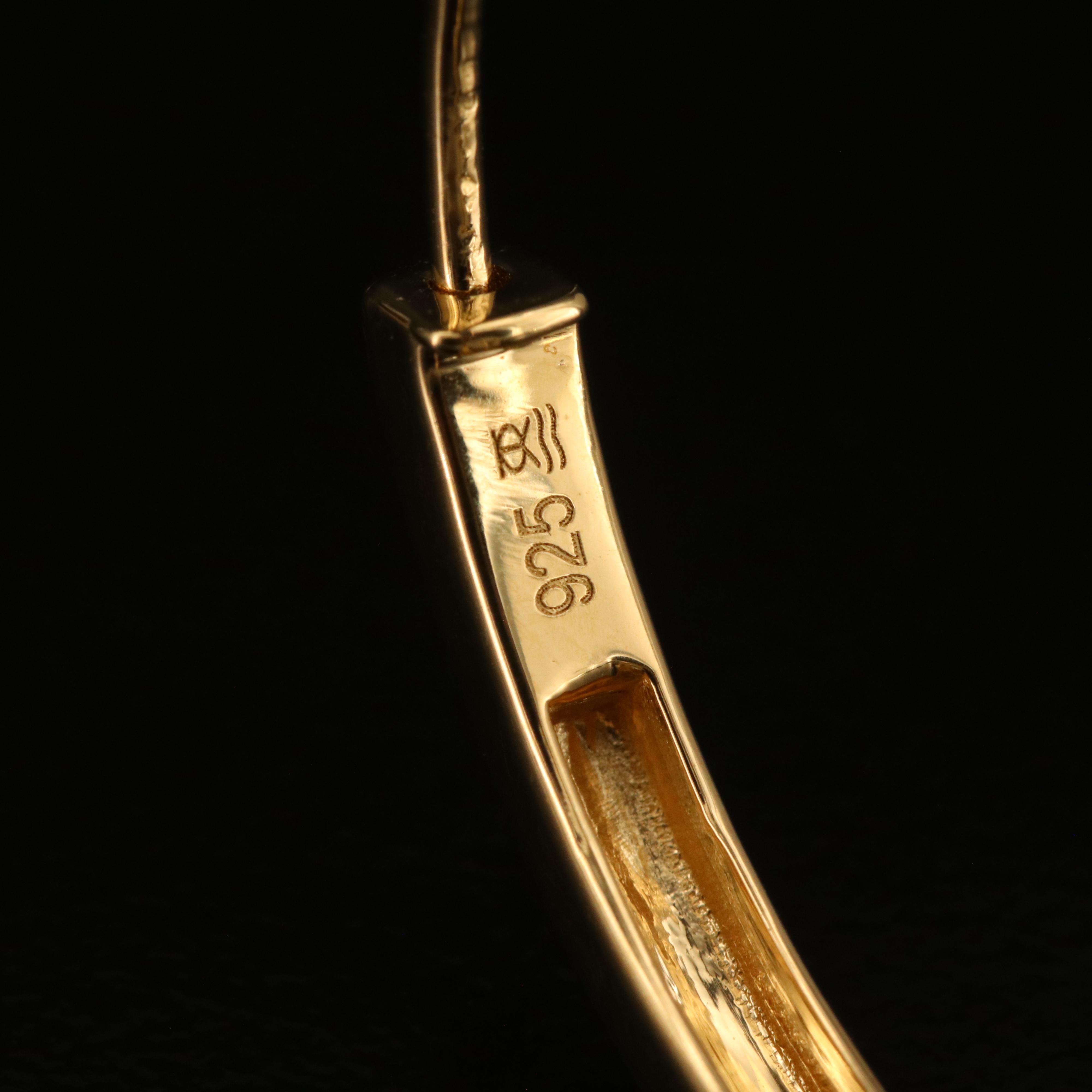 Sterling 1.02 CTW Diamond Hoop Earrings