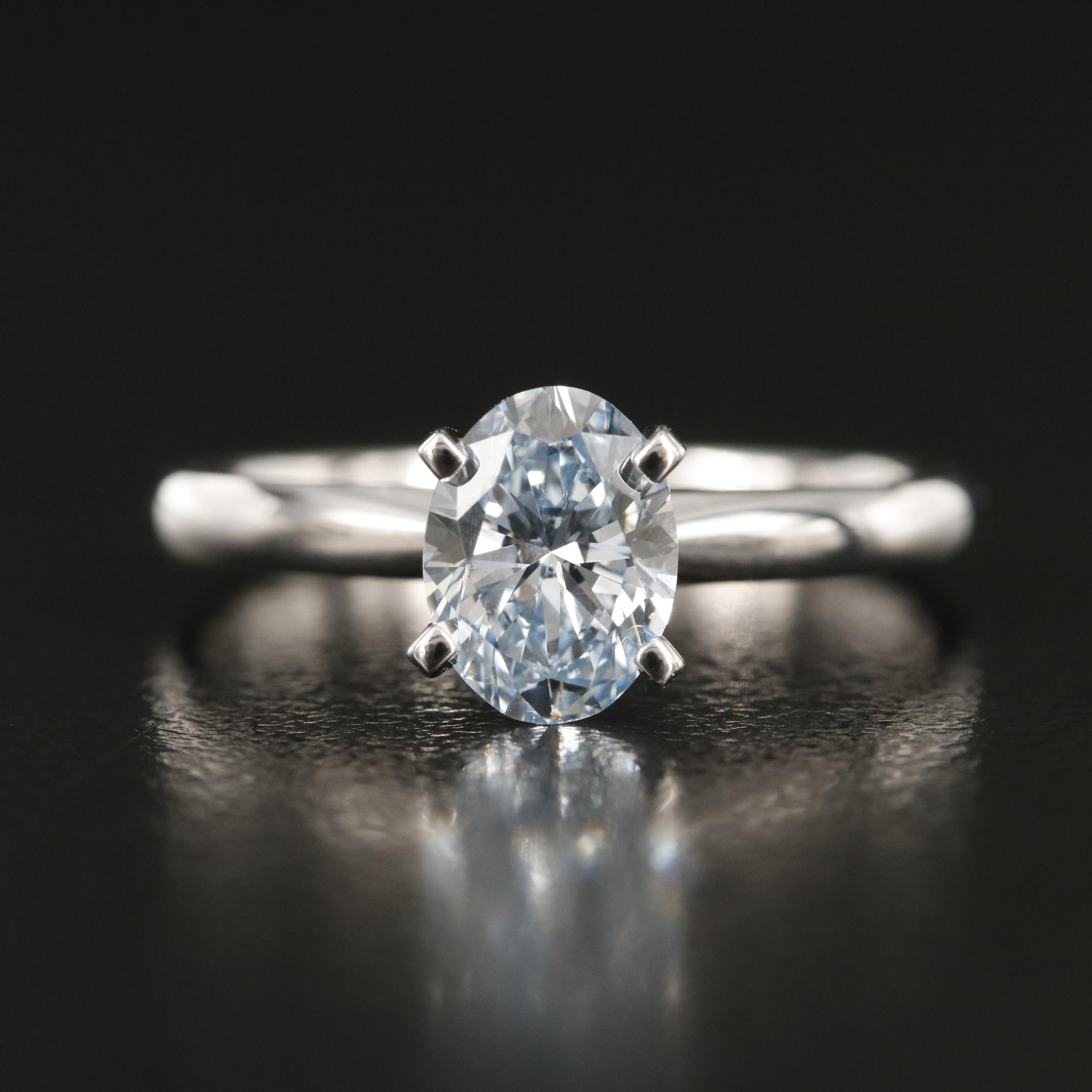 14K 1.07 CT Lab Grown Diamond Ring