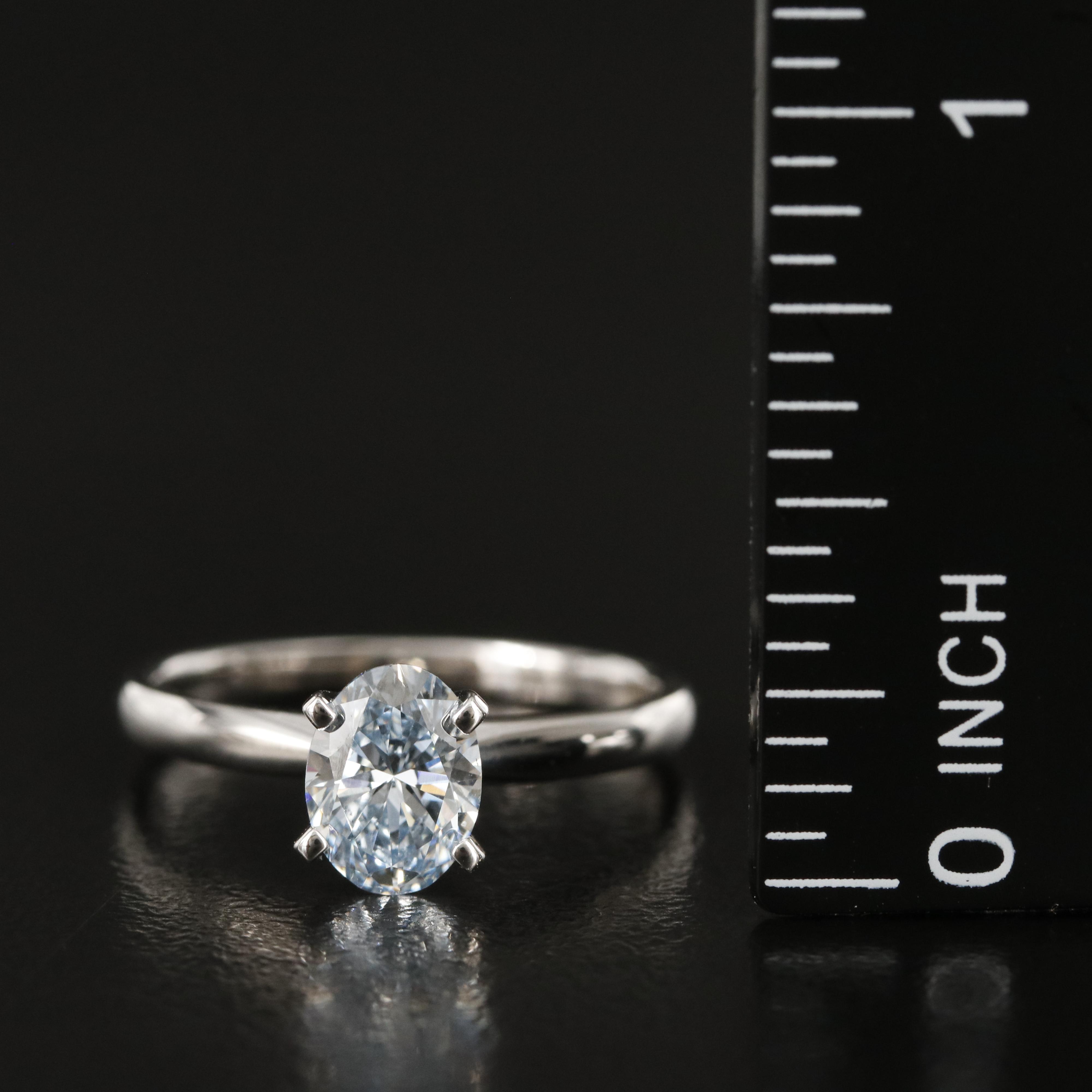 14K 1.07 CT Lab Grown Diamond Ring