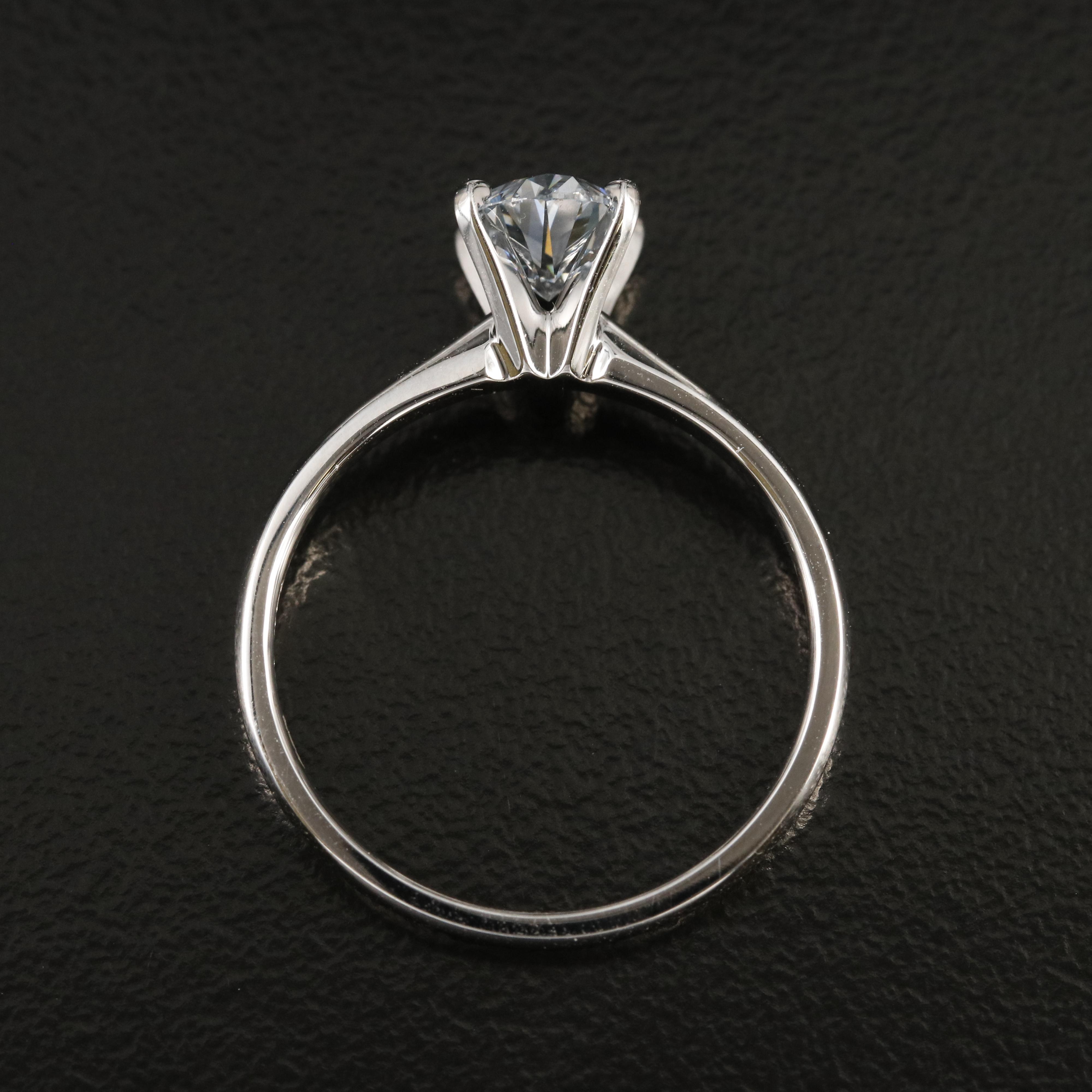 14K 1.07 CT Lab Grown Diamond Ring