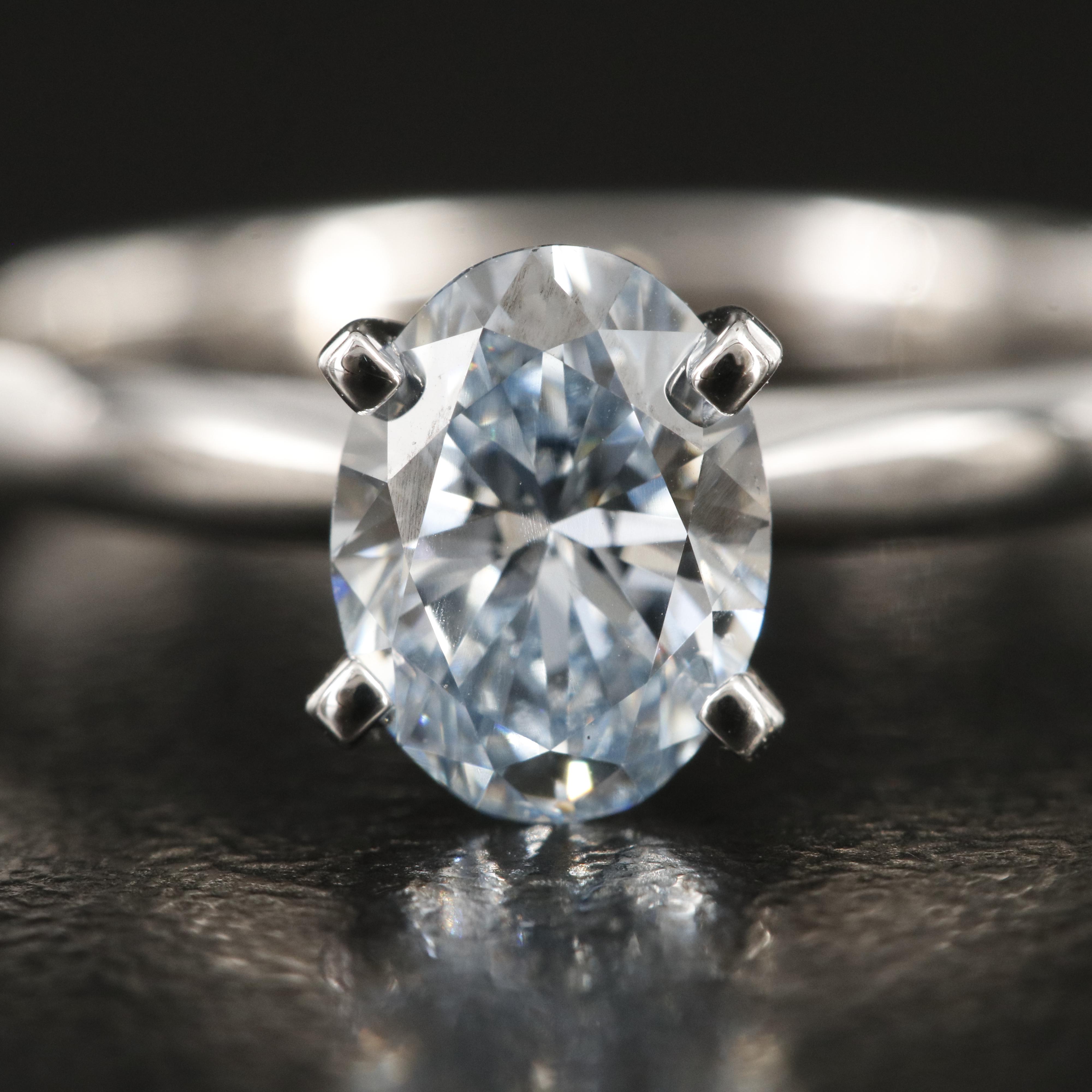 14K 1.07 CT Lab Grown Diamond Ring