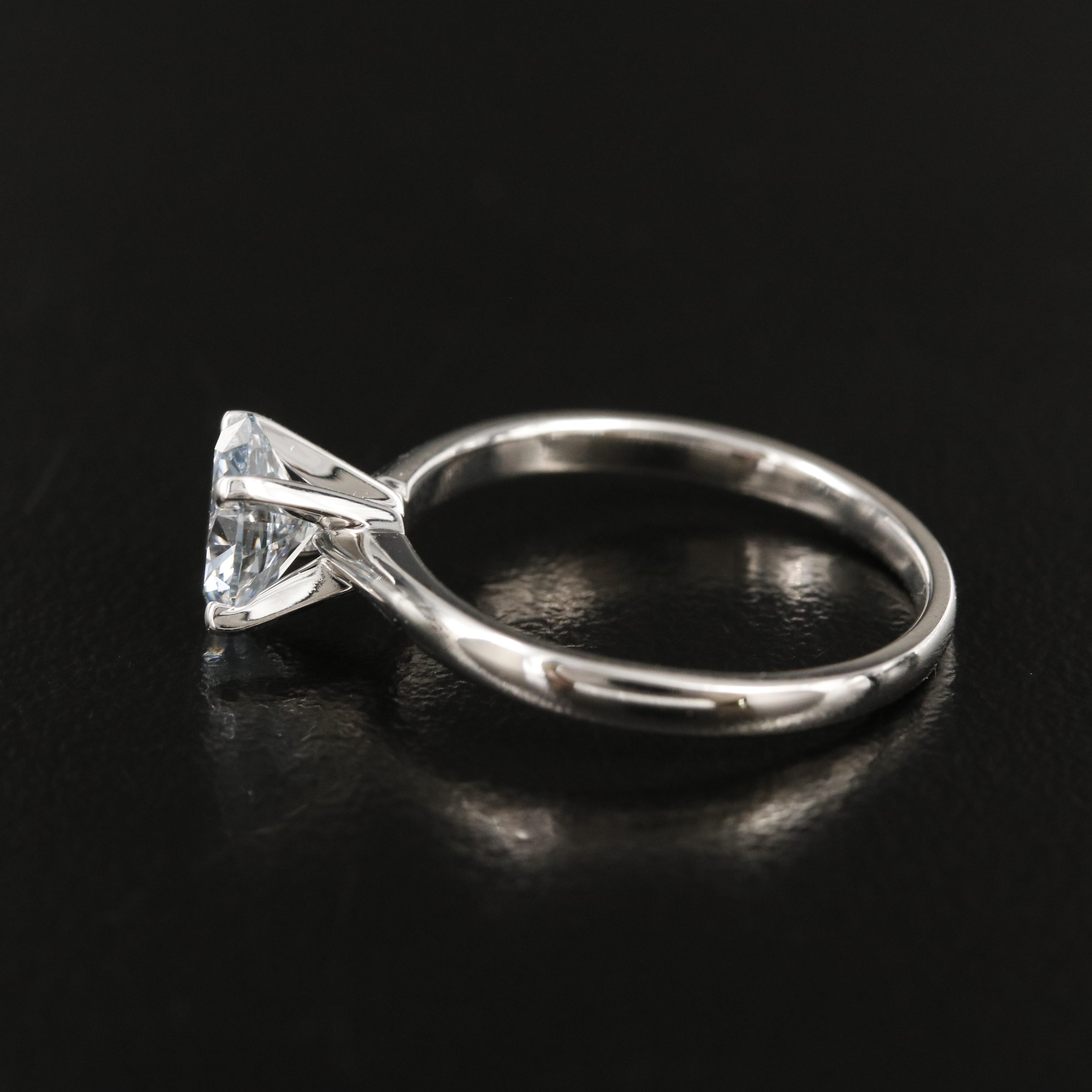 14K 1.07 CT Lab Grown Diamond Ring