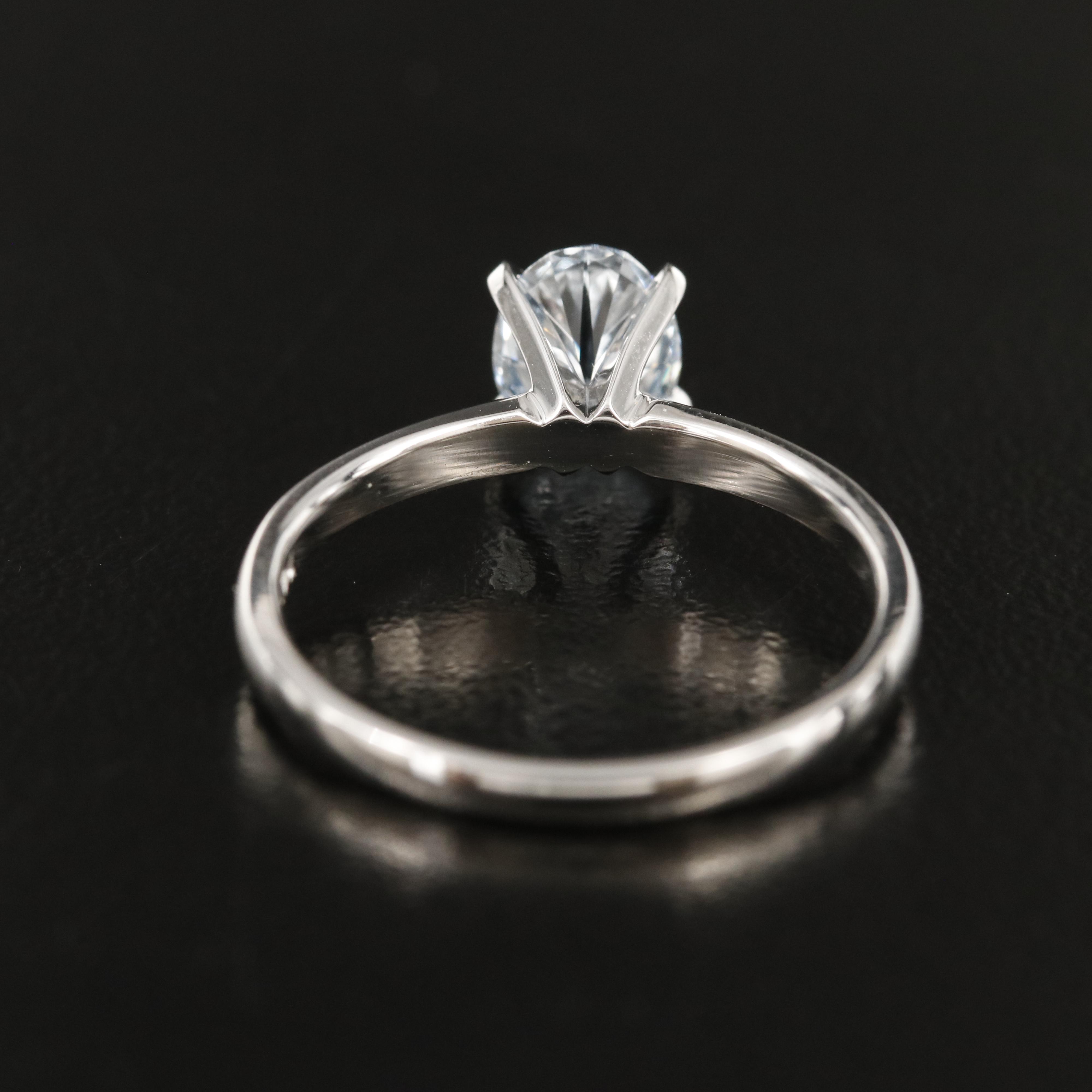 14K 1.07 CT Lab Grown Diamond Ring